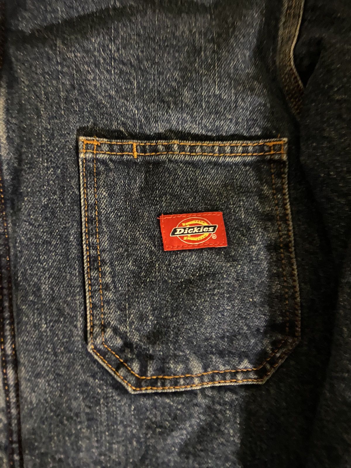 Dickies × Vintage Vintage dickies button pocket denim size Large Size US L / EU 52-54 / 3 - 2 Thumbnail