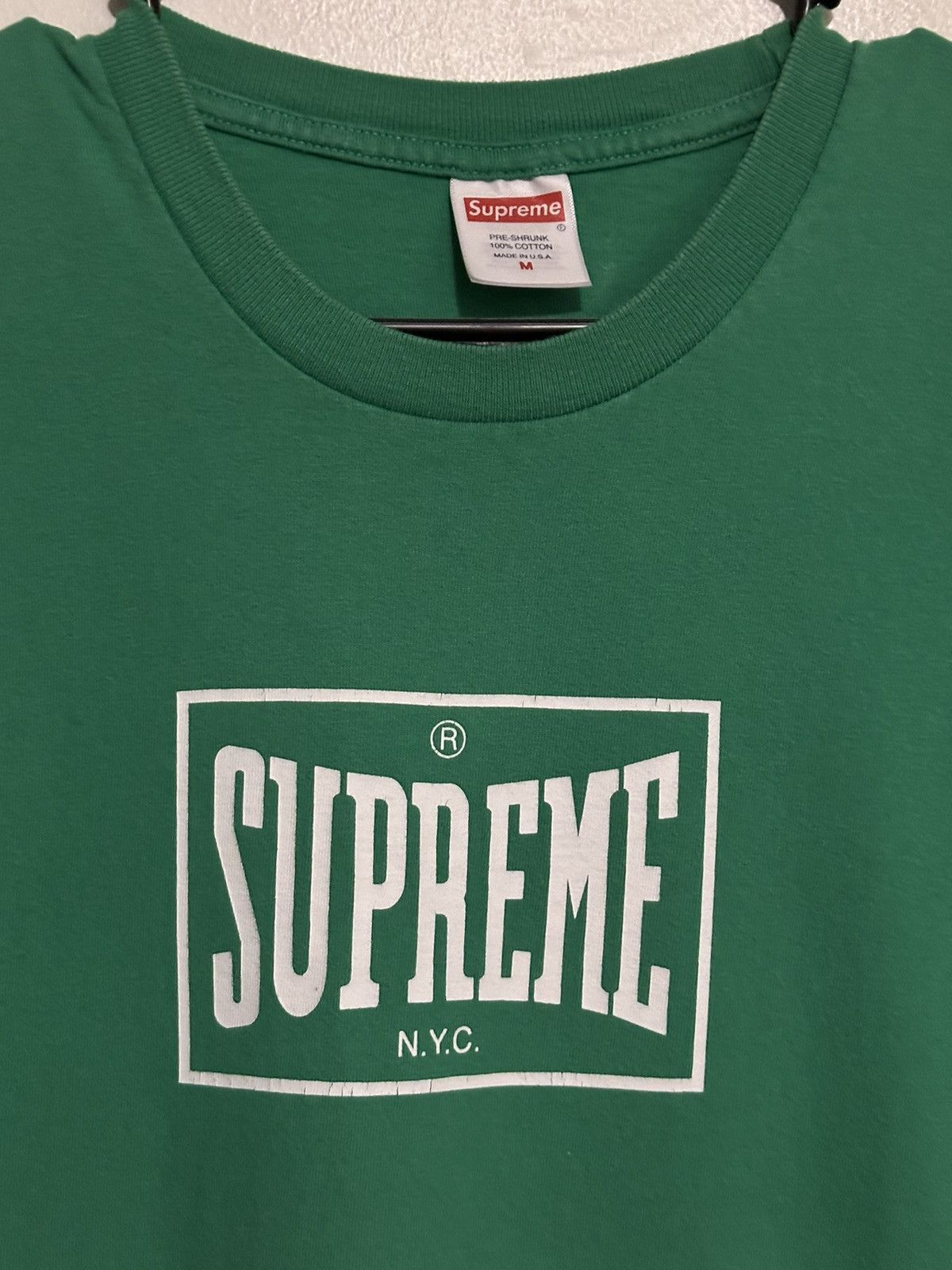 Supreme Supreme Warm Up Tee Size US M / EU 48-50 / 2 - 2 Thumbnail
