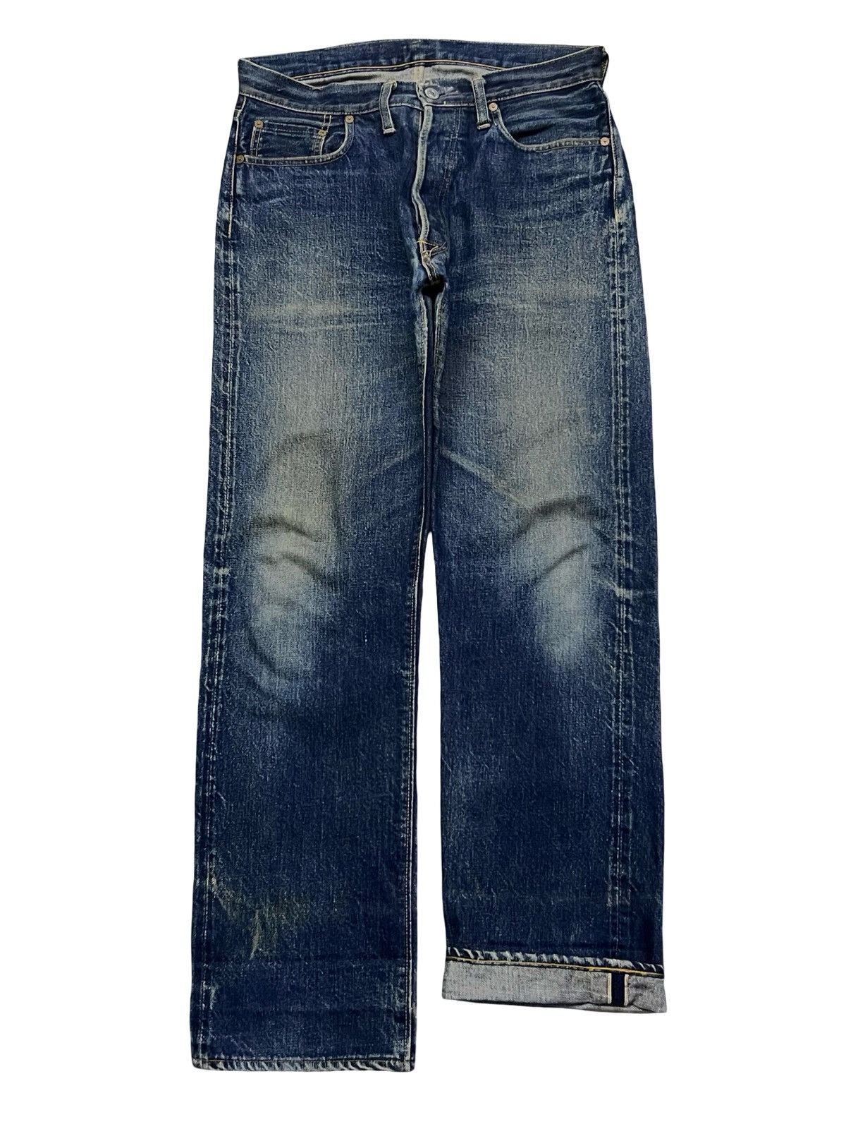 Denime Vintage 90s Denime Osaka Five Japanese Selvedge Denim | W32 Size US 32 / EU 48 - 2 Thumbnail