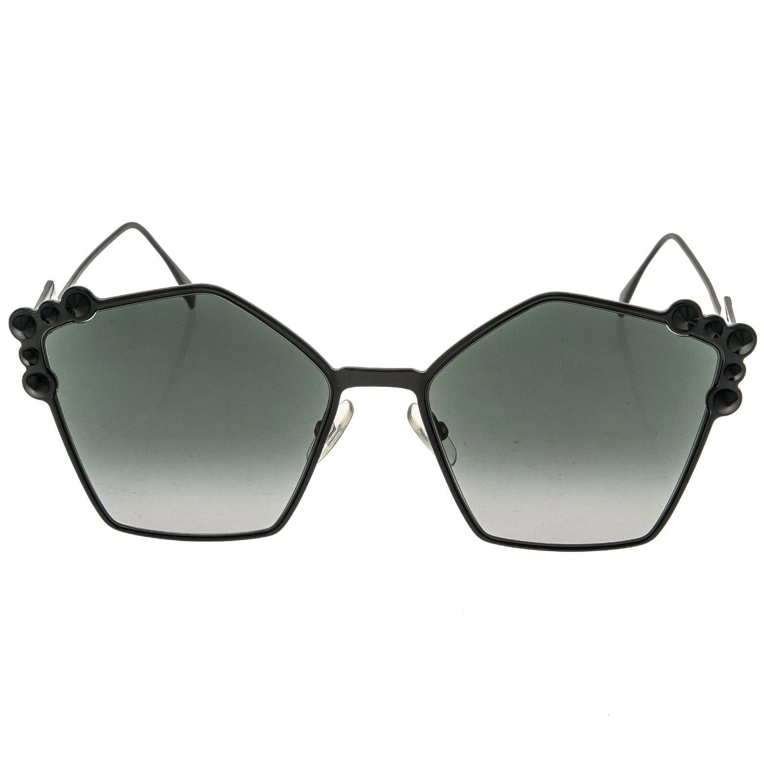Fendi FENDI FF0261S 0261 CAN EYE Black Stud Gradient Sunglasses Size ONE SIZE - 6 Thumbnail