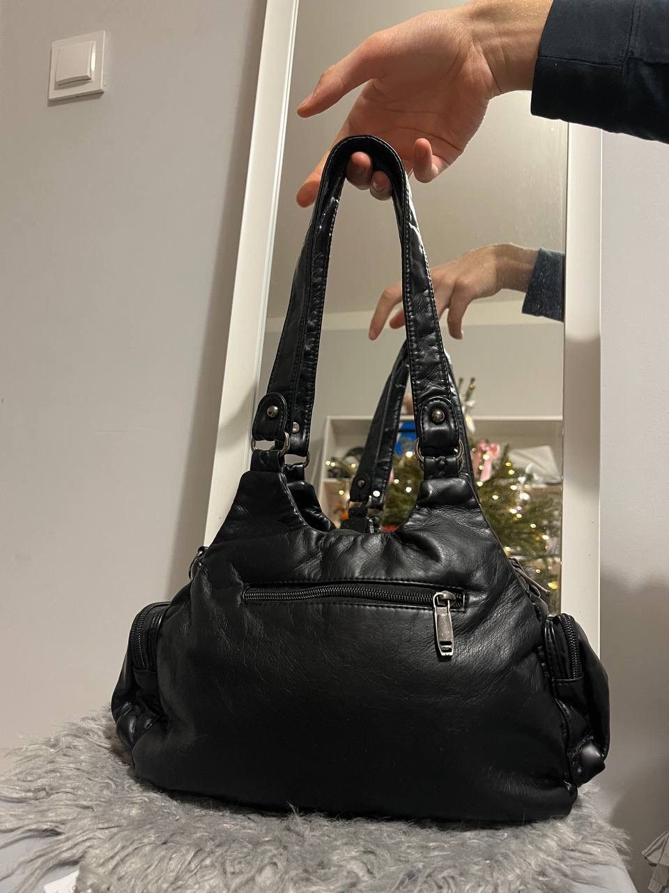 Japanese Brand × Vintage Vintage leather bag opium Japanese bag avantgarde y2k Size ONE SIZE - 5 Thumbnail