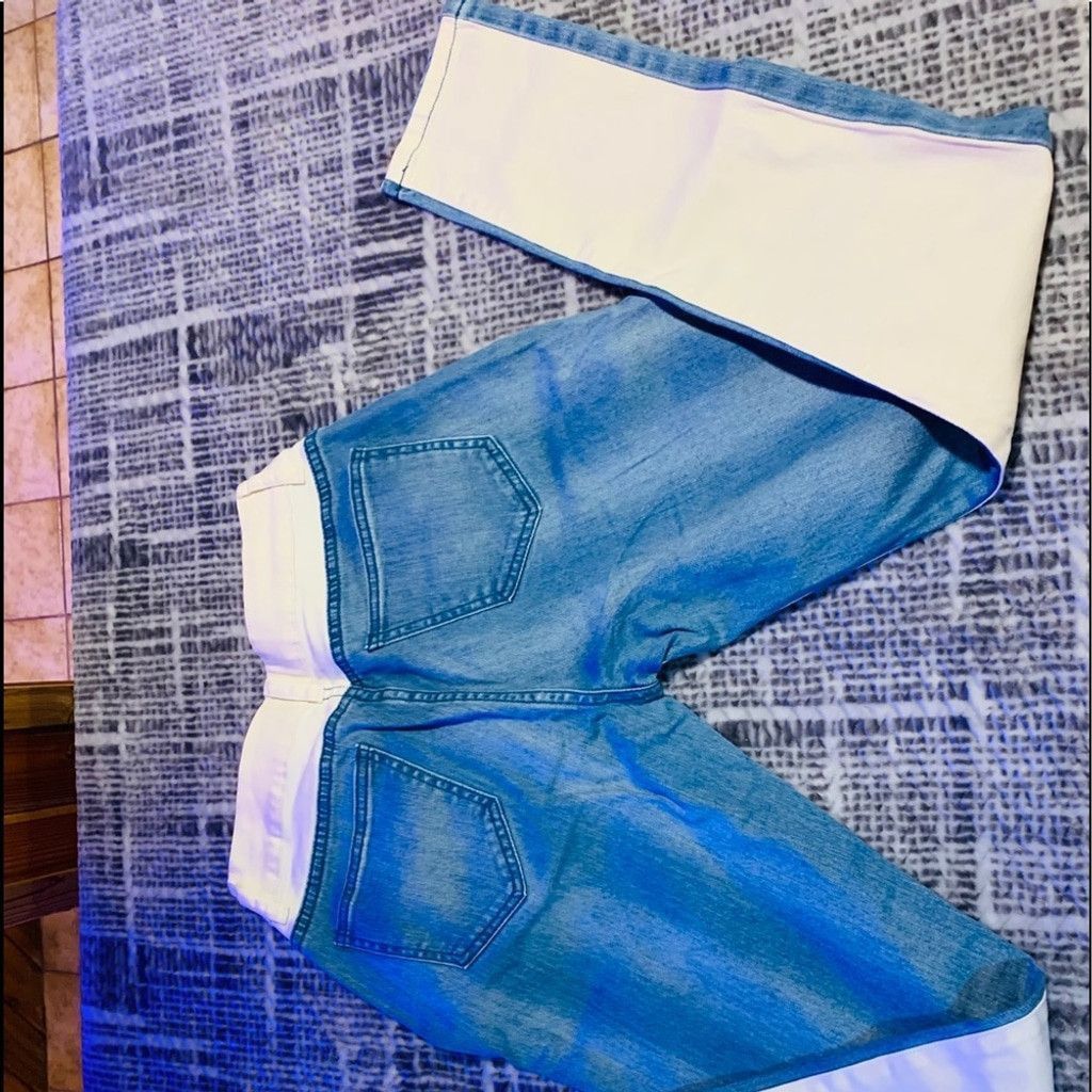 Other Romeo & Juliette BN Blue & white jeans size 28 Size 28" / US 6 / IT 42 - 5 Thumbnail
