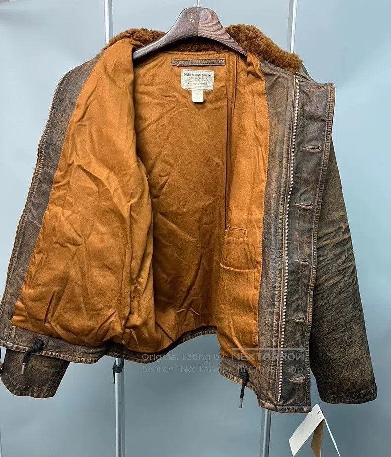 RRL Ralph Lauren RRL Ralph Lauren Short deck vintage leather jacket Size US M / EU 48-50 / 2 - 7 Thumbnail