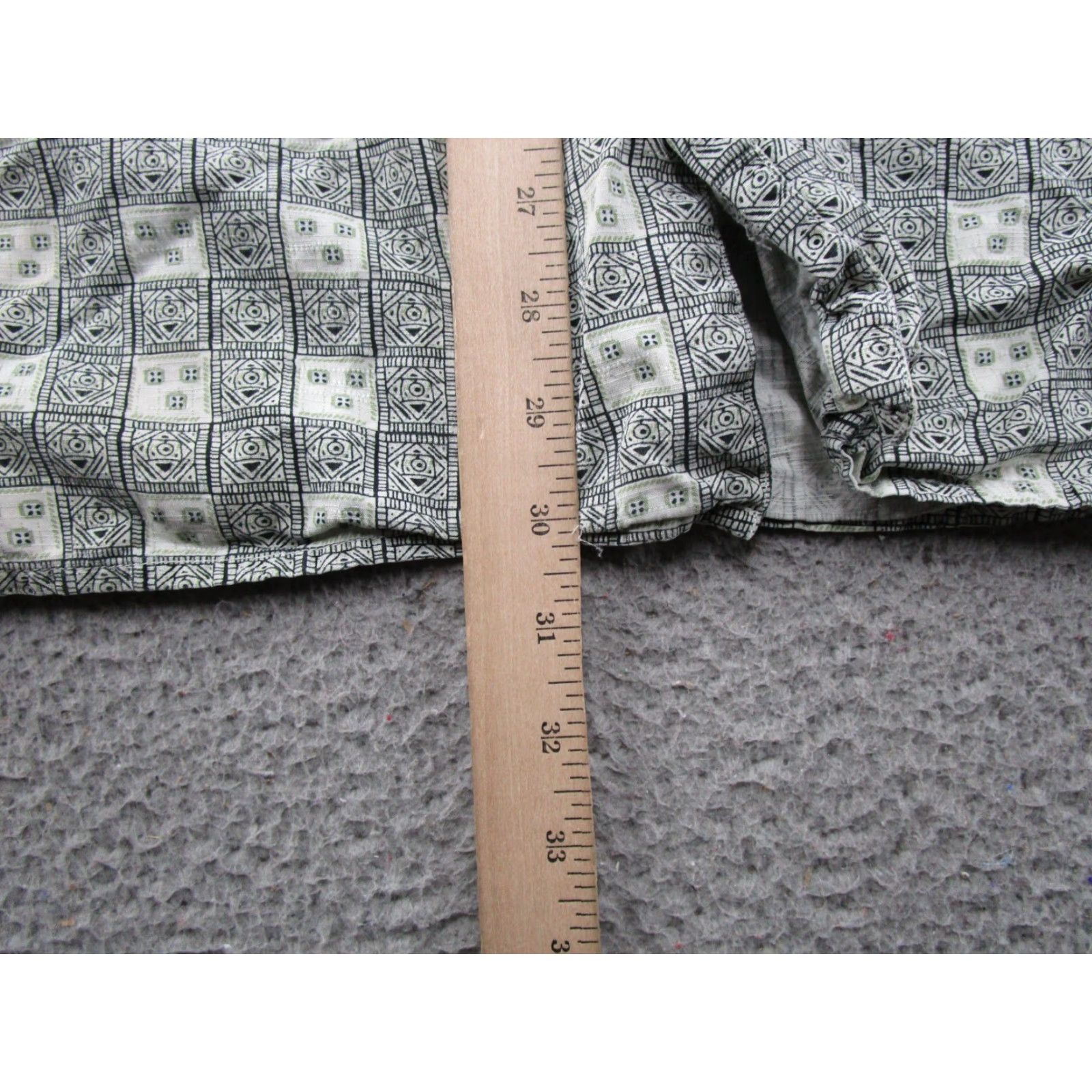 Jos. A. Bank Jos. A Bank Button-Up Shirt 2XL Silk Geometric Print Multicolor Hawaiian 100% Silk Button-Down Short Sleeve Mens Size US XXL / EU 58 / 5 - 6 Thumbnail
