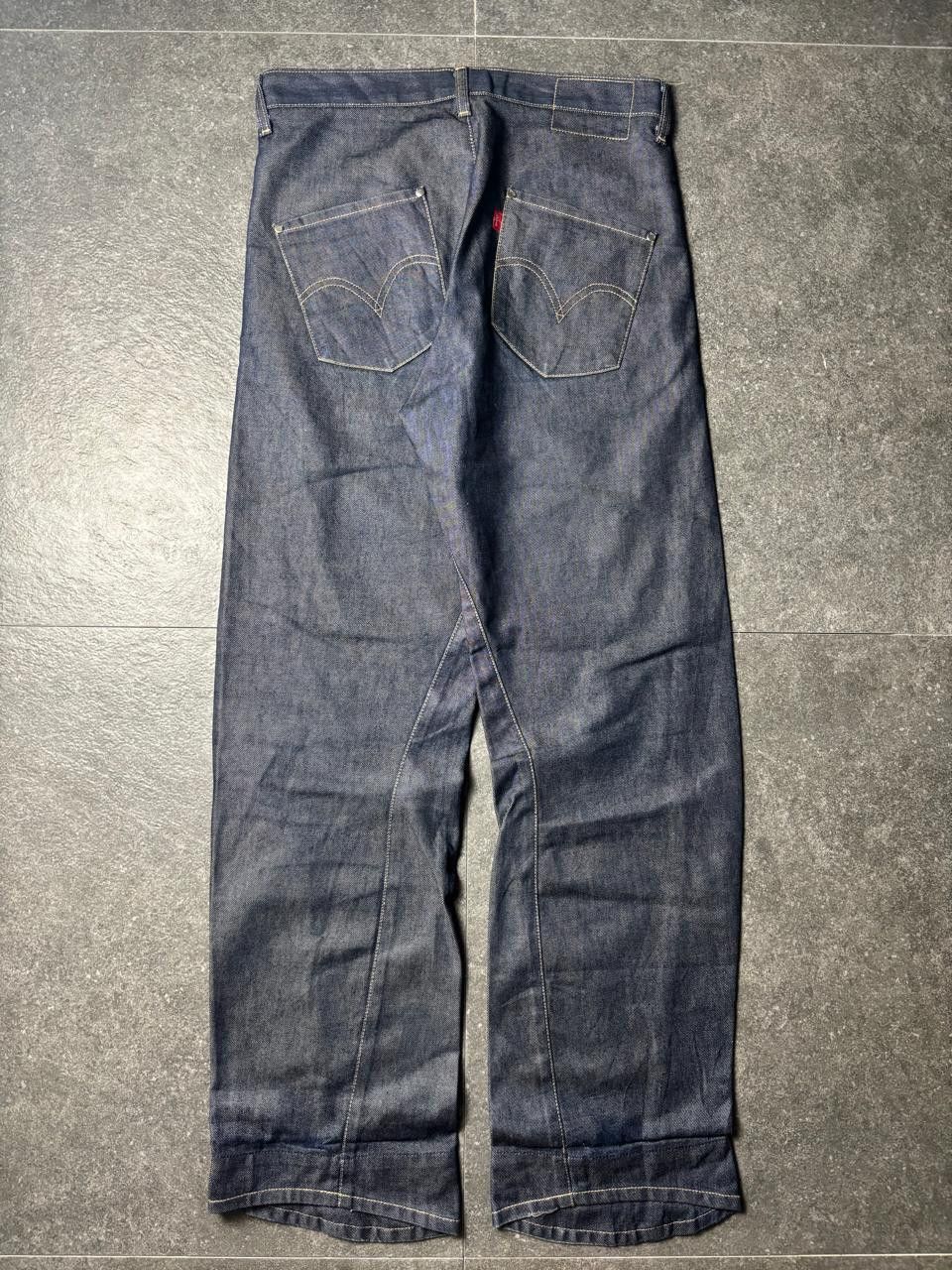 Levi's 2000s Levis Engineered Twisted Jeans Size US 30 / EU 46 - 10 Thumbnail