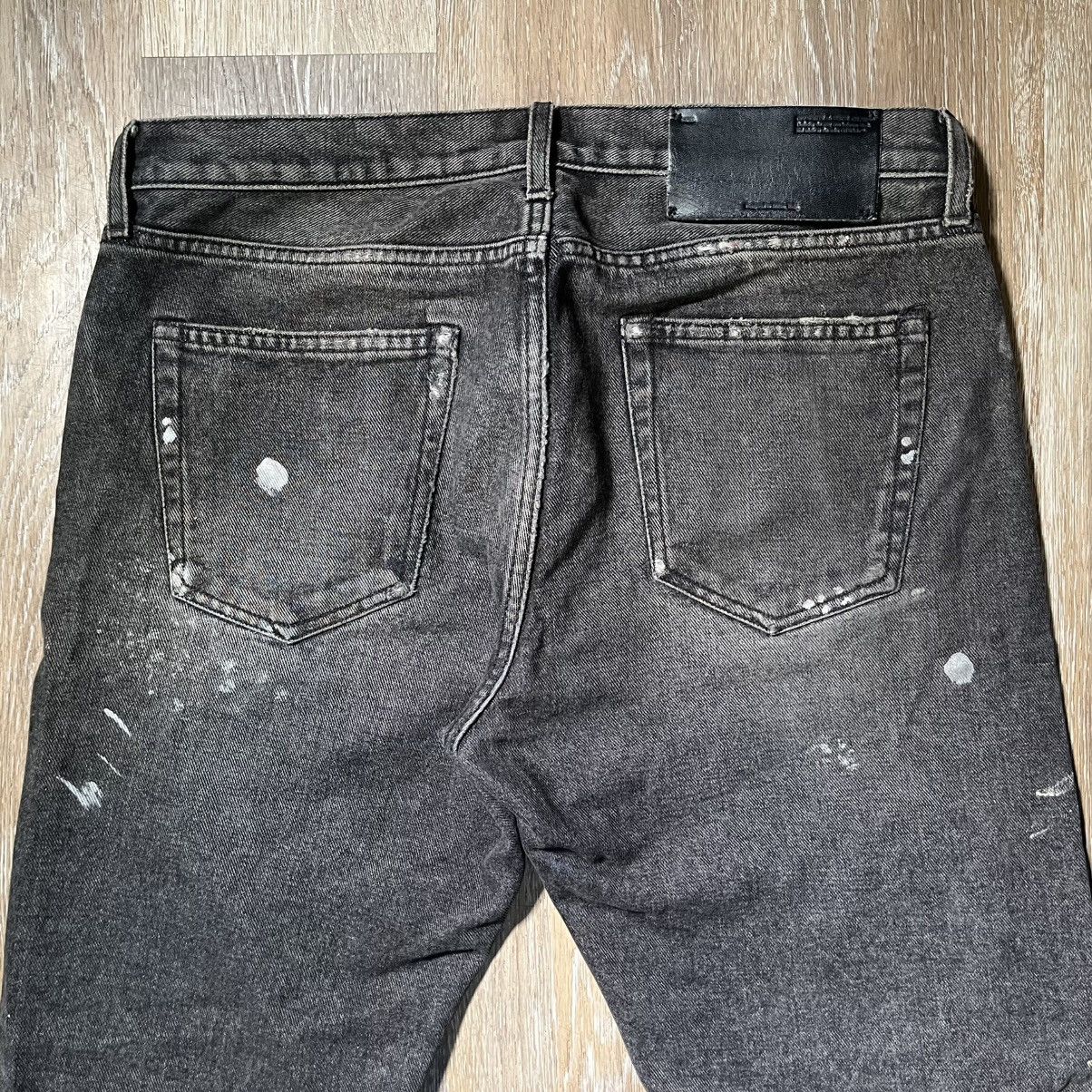 Off-White off white diagonal paint splatter skinny jeans Size US 33 - 4 Thumbnail