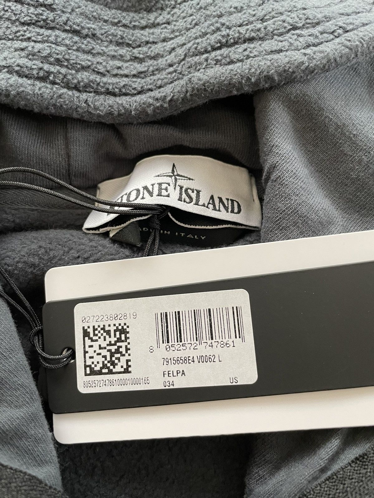 Stone Island Stone Island Hand Coloring Fleece Zip Hoodie Sniper Mask Size US L / EU 52-54 / 3 - 5 Thumbnail