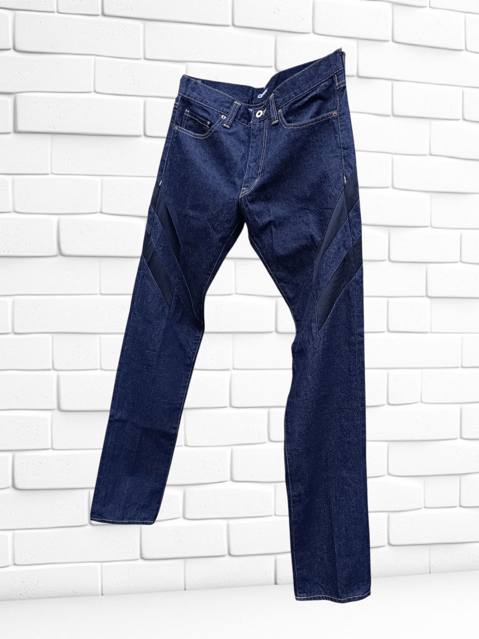 Anime Vintage Evangelion Genesis NERV Cospa Japanese Denim Pants Size US 30 / EU 46 - 4 Thumbnail
