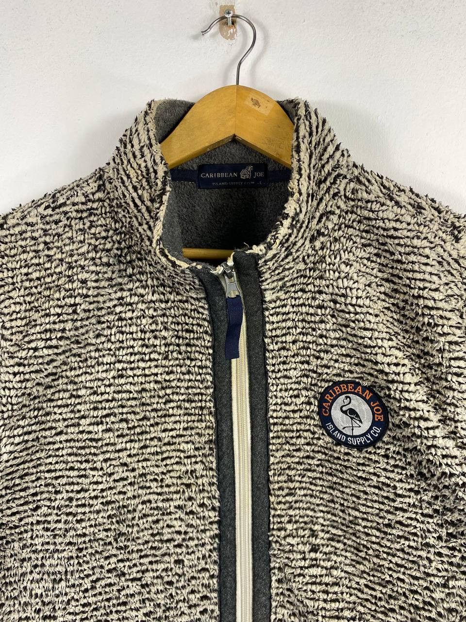 Caribbean caribbean joe fleece jacket nice design Size US L / EU 52-54 / 3 - 2 Thumbnail