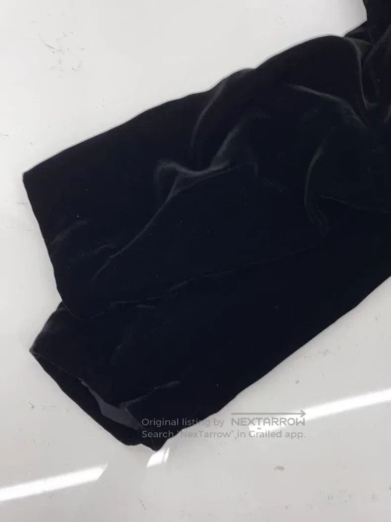 Comme des Garcons Comme Des Garcons Black Velvet Double-breasted Long-sleeve Size M / US 6-8 / IT 42-44 - 4 Thumbnail