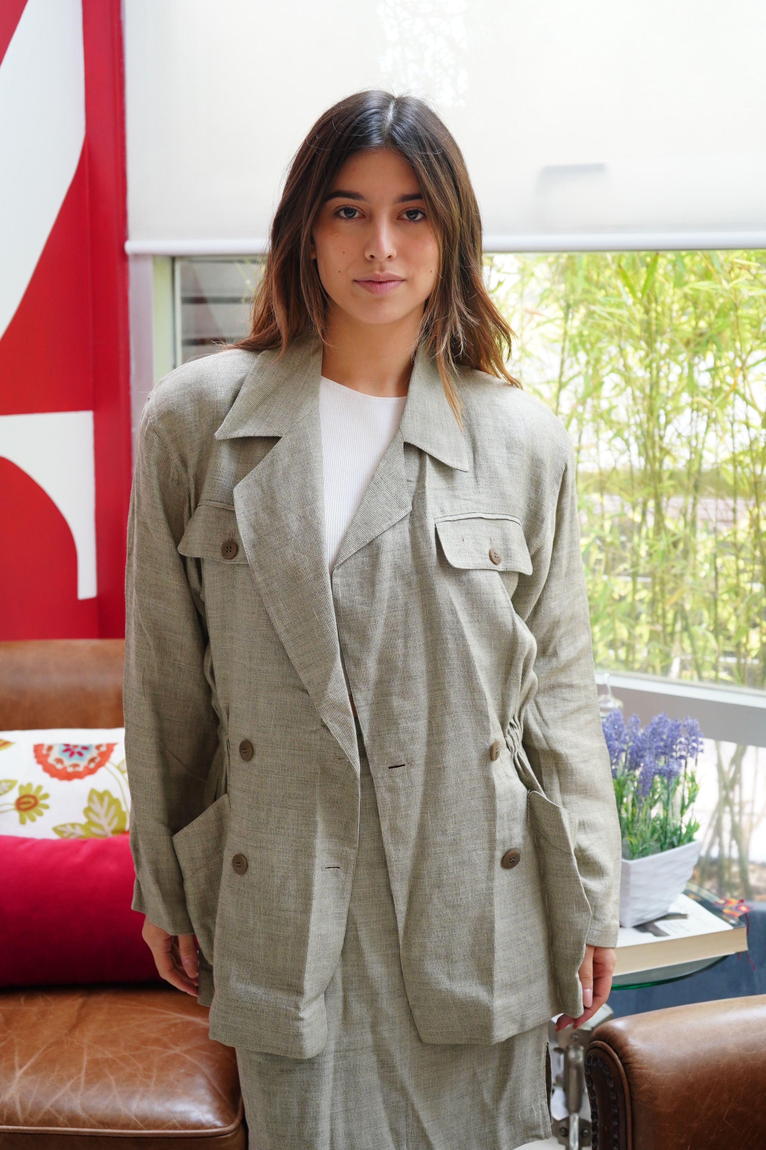 Gucci Hunting style Gucci Blazer with matching skirt Size M / US 6-8 / IT 42-44 - 3 Thumbnail