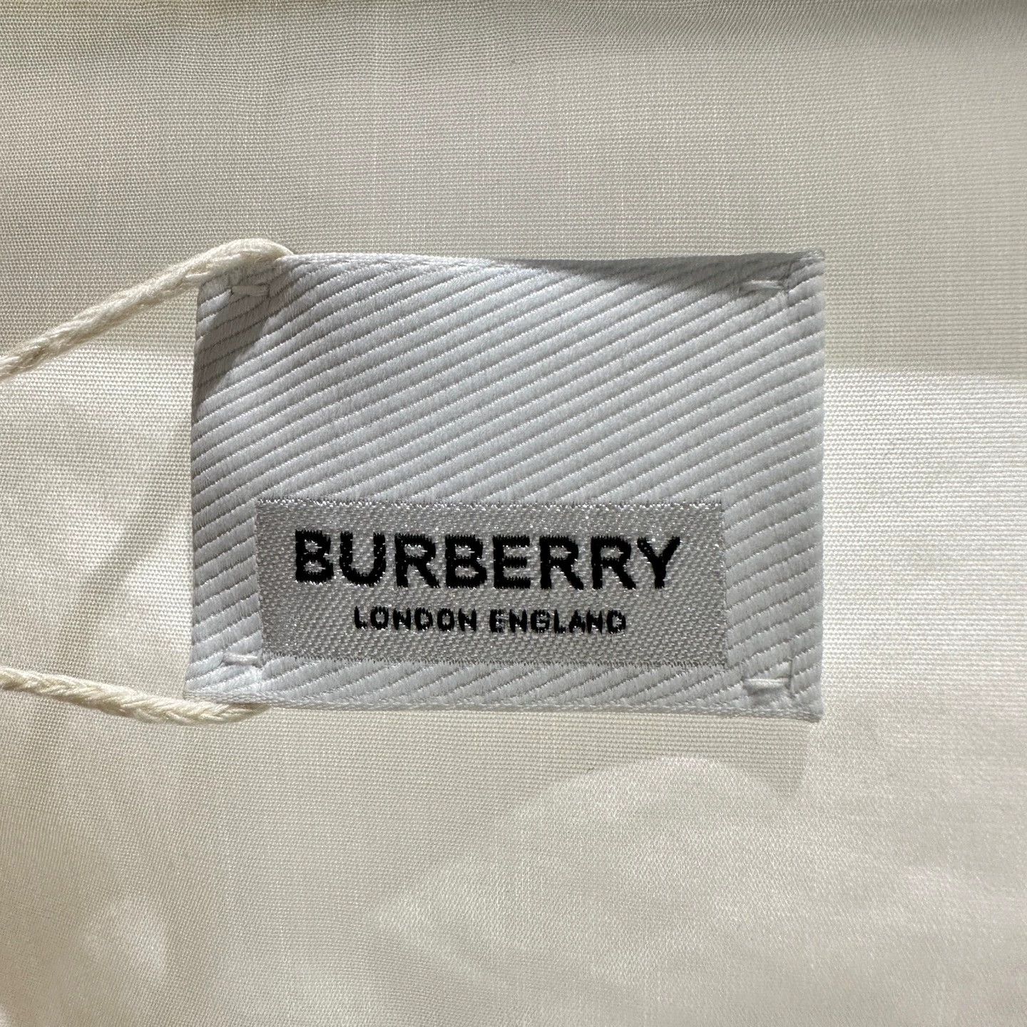 Burberry Burberry Logo Print Long Sleeve Shirt 40 Cotton Size S / US 4 / IT 40 - 3 Thumbnail