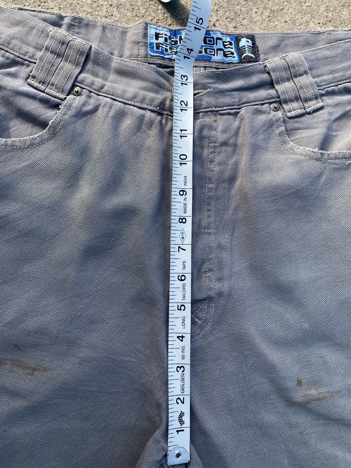 Vintage Fishbone Thrashed shorts Size US 33 - 5 Thumbnail