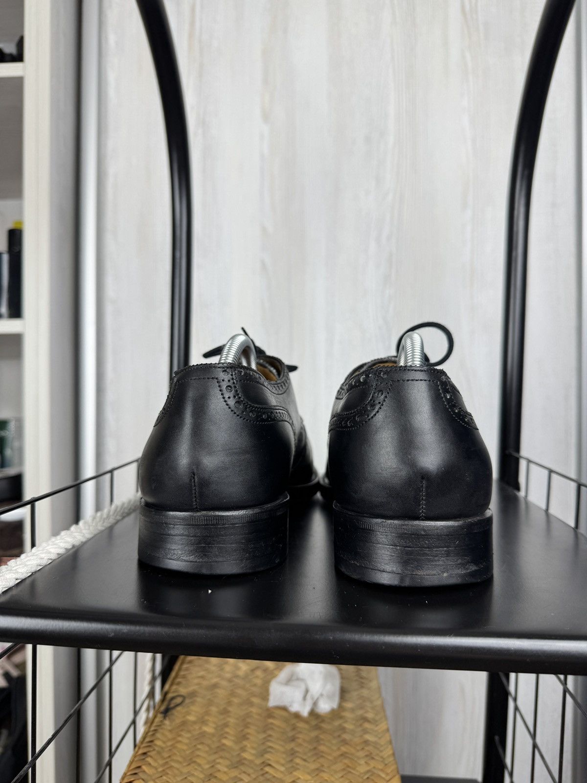 John Lobb John Lobb Darby Black Oxford Derby Classic Shoes 10E Size US 10 / EU 43 - 11 Thumbnail