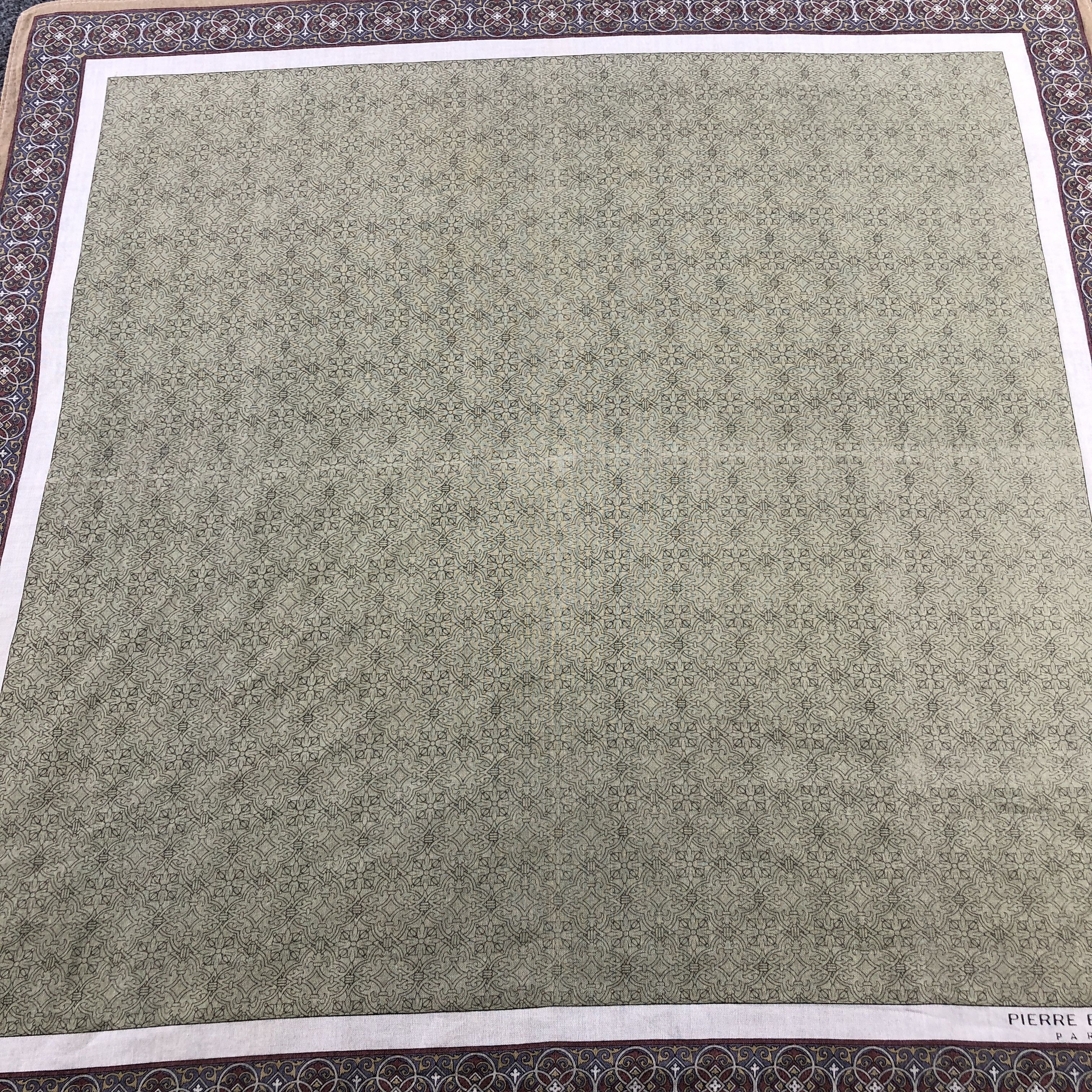 Japanese Brand Pierre Balmain Handkerchief Neckerchief Bandana H2334 Size ONE SIZE - 5 Thumbnail
