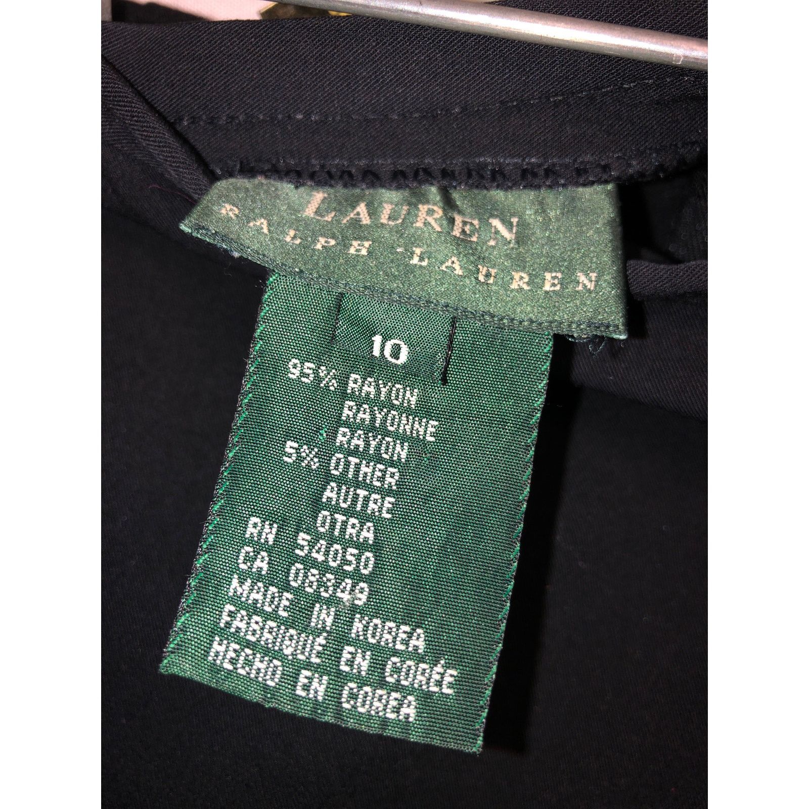 Ralph Lauren womans rblack alph lauren skirt Size 32" / US 10 / IT 46 - 3 Thumbnail