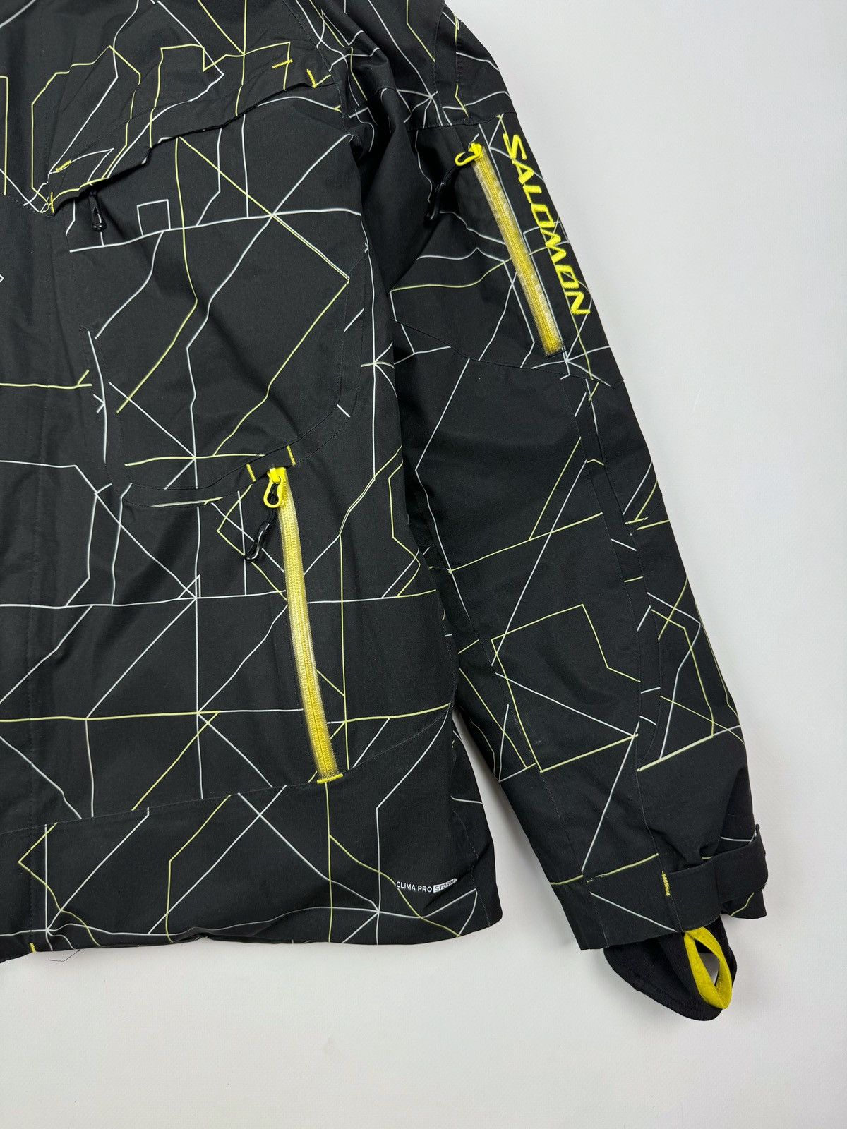 Salomon 2000ʼs Salomon Geometric Insulated Ski Jacket Size US M / EU 48-50 / 2 - 2 Thumbnail