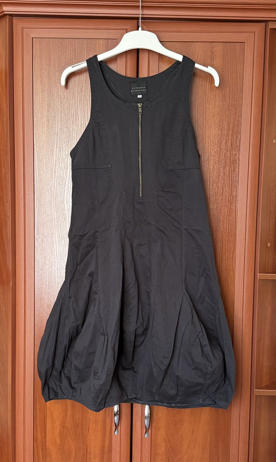 Vintage Lurdes bergada S Avantgarde dress sleeveless relaxed bondage Size S / US 4 / IT 40 - 15 Thumbnail