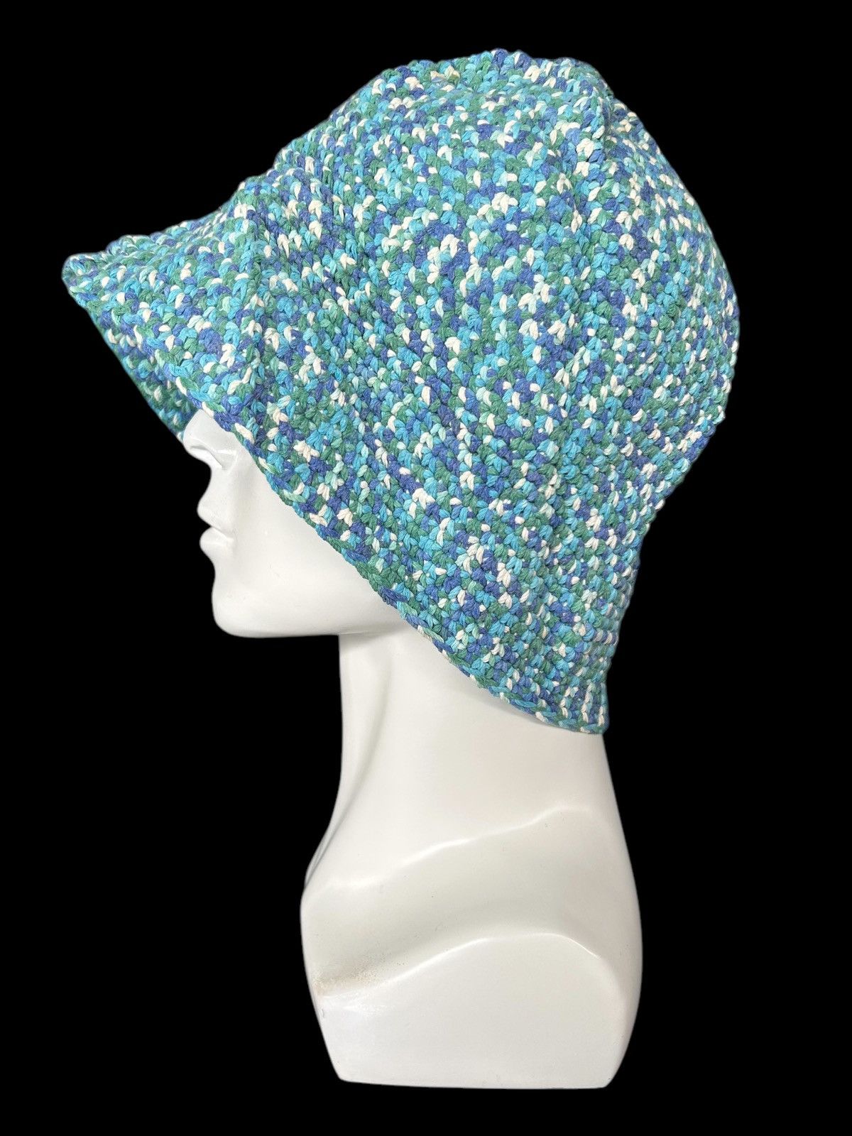 Japanese Brand × Kapital × Vintage Crochet Knitted Handmade Bucket Hats Size ONE SIZE - 1 Thumbnail