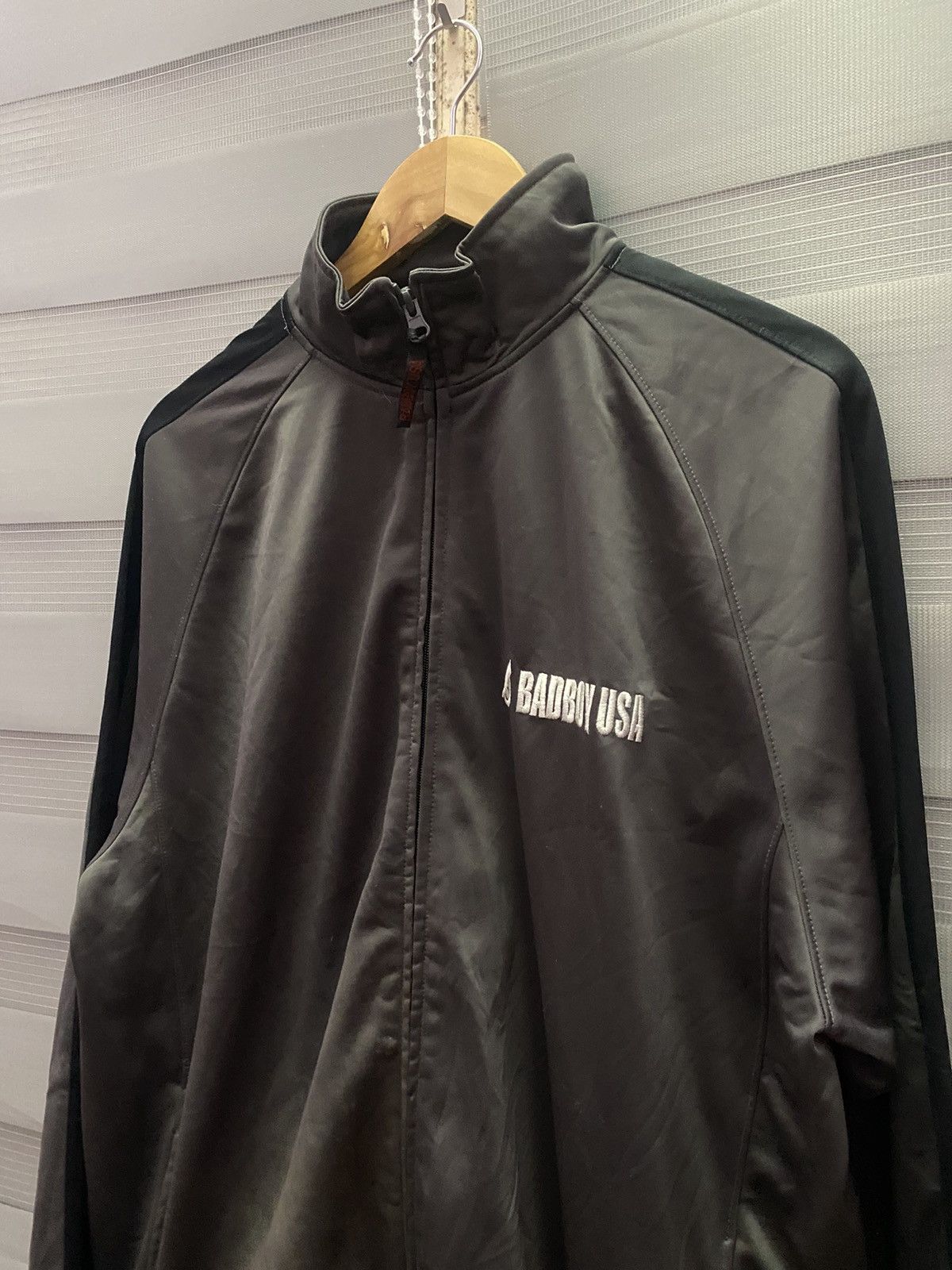Band Tees 2000s Bad Boy USA Track Top Rap Zipper Jacket Size US L / EU 52-54 / 3 - 5 Thumbnail