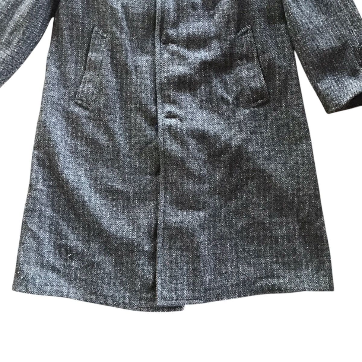 Harris Tweed × Vintage Rare Vintage Harris Tweed Wool Long Jacket Size US L / EU 52-54 / 3 - 3 Thumbnail