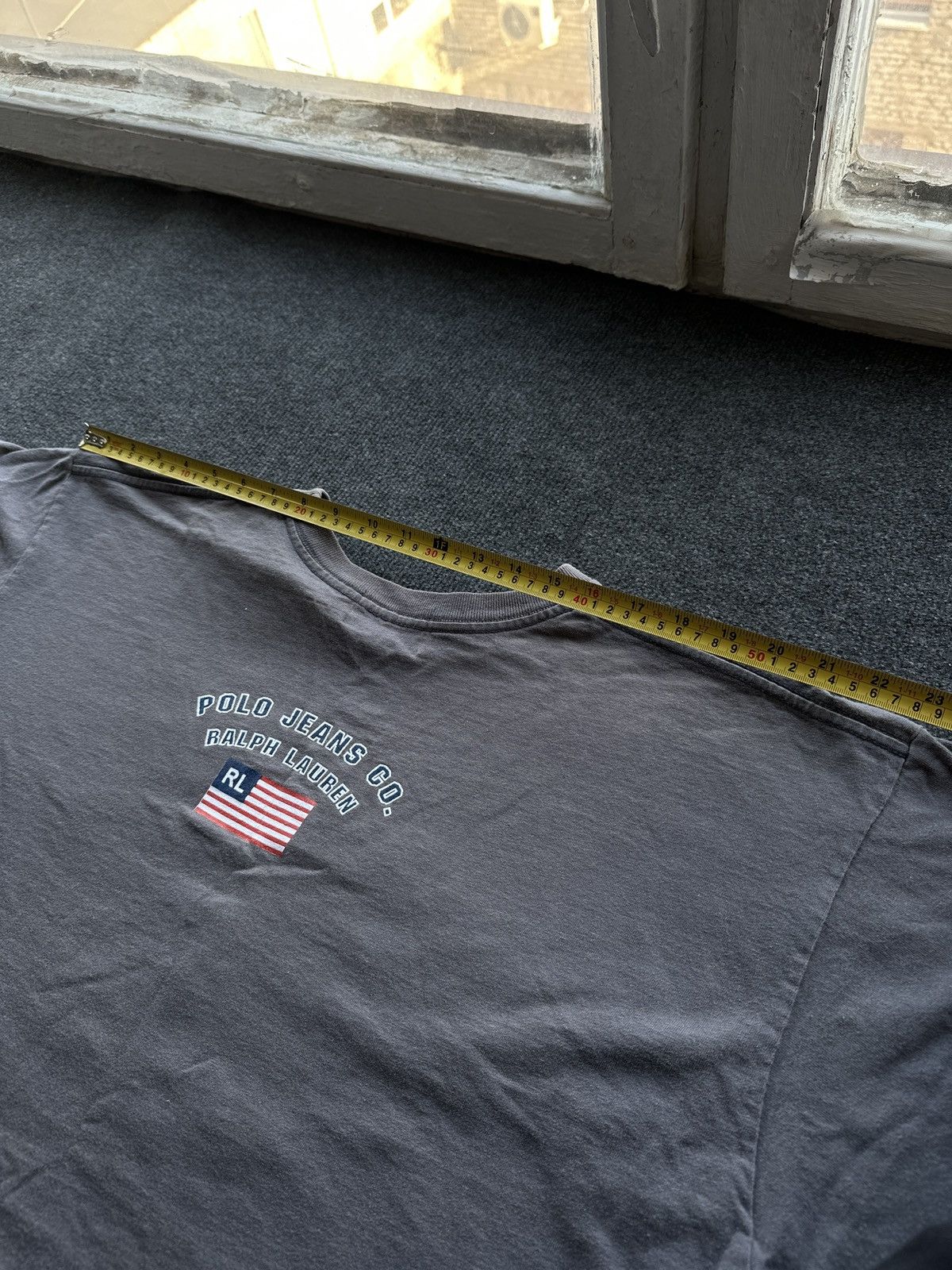 Polo Ralph Lauren FLAG 🚨 RALPH LAUREN POLO JEANS COMPANY BIG FLAG LOGO MEN Size US XXL / EU 58 / 5 - 14 Thumbnail