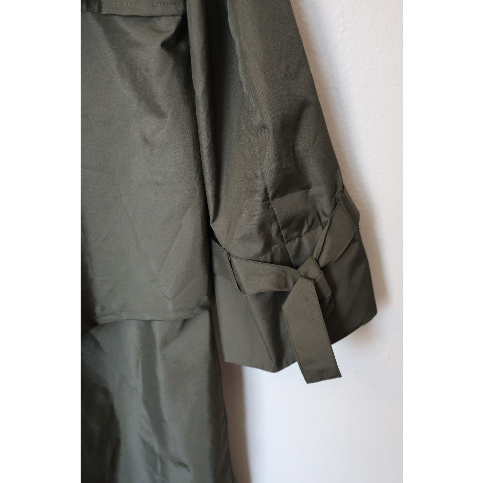 Other Rolando Santana Andrea Raincoat - Size 12 - Green - EUC Size XL / US 12-14 / IT 48-50 - 5 Thumbnail