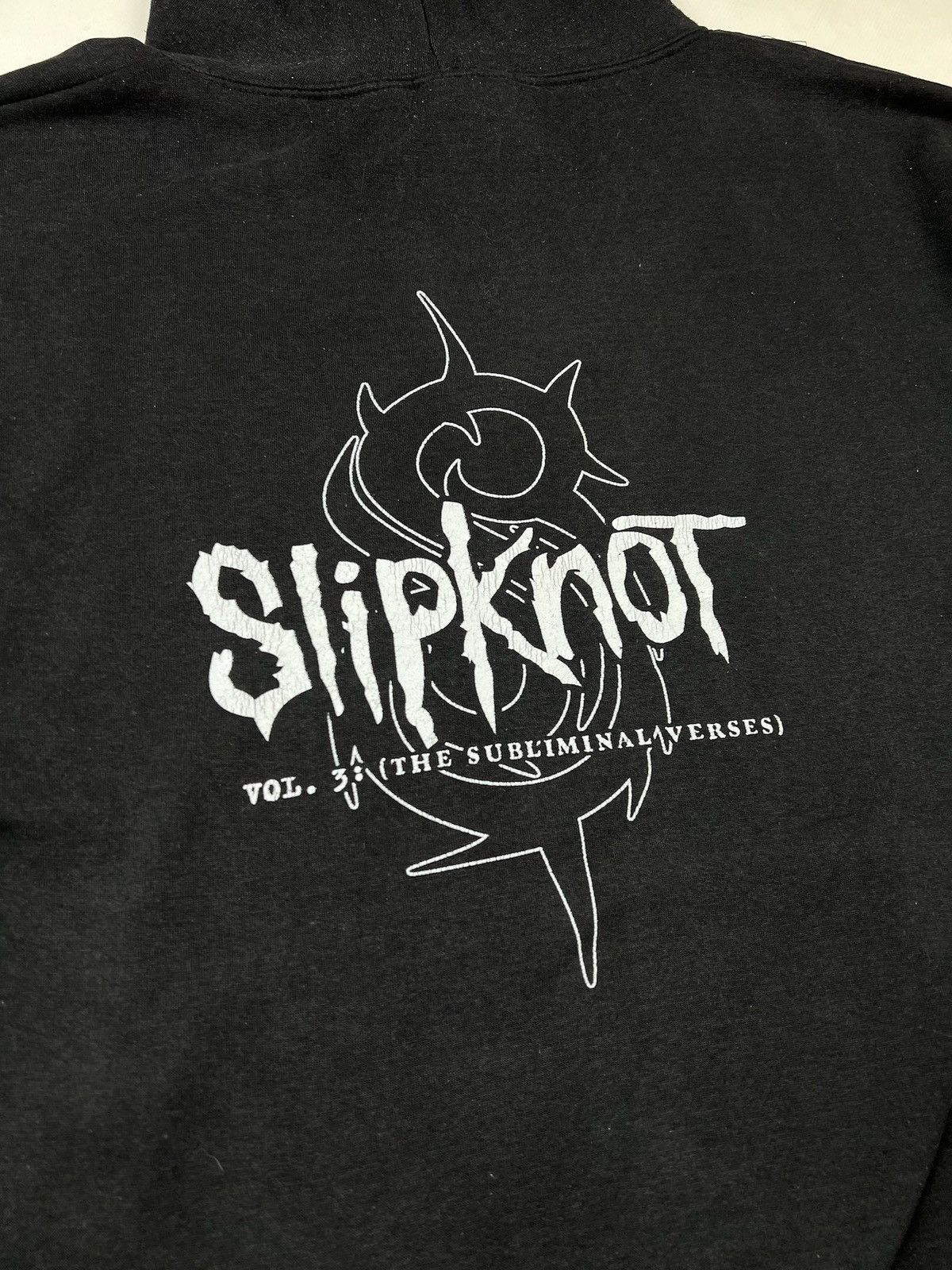 Band Tees × Slipknot × Vintage Slipknot Vintage Rock Metal Band Hoodie Rare Print Hype Size US M / EU 48-50 / 2 - 7 Thumbnail