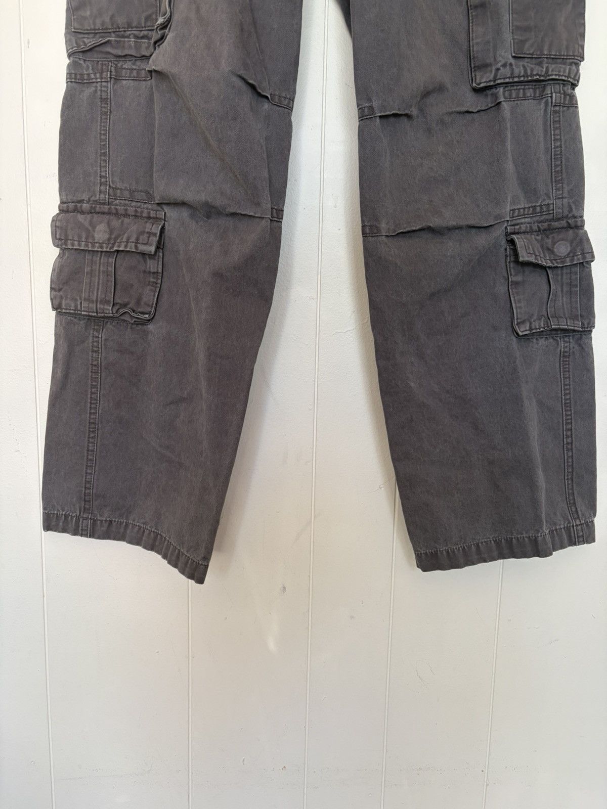 Japanese Brand Lovecandy grey cargo pants Size US 34 / EU 50 - 3 Thumbnail