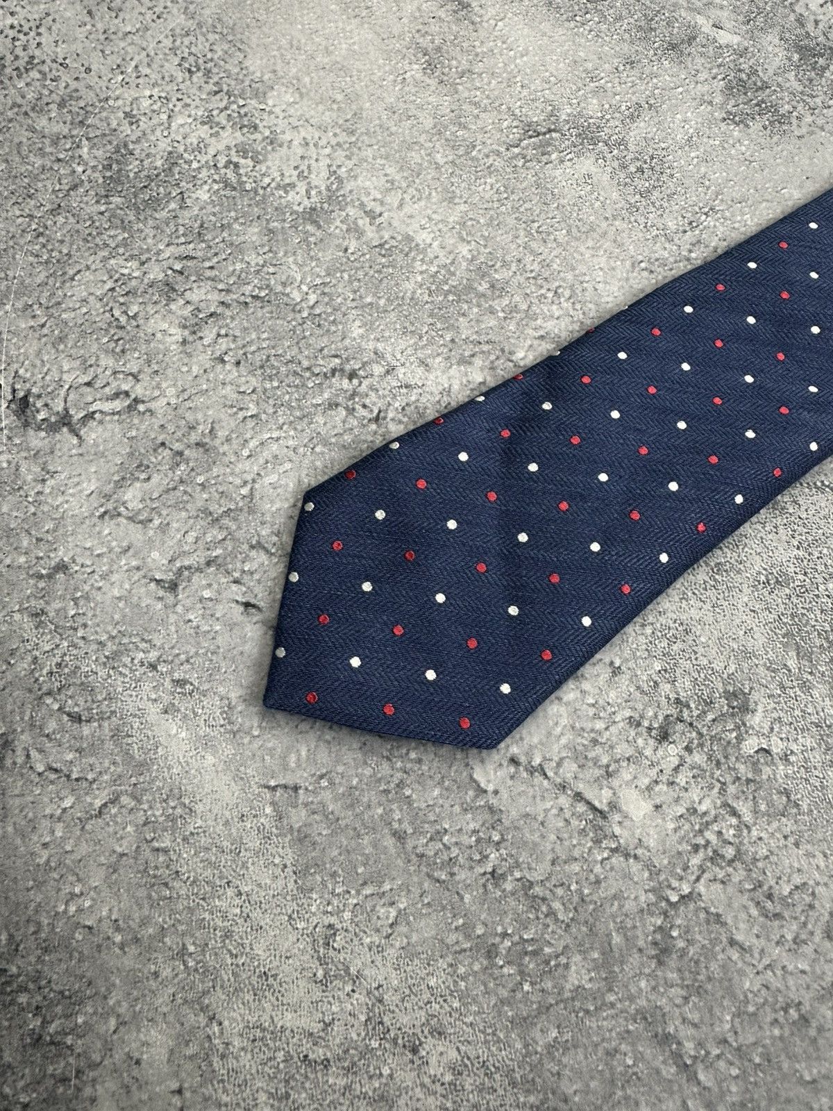 Eton Eton Blue Polka Dot Wool Silk Tie Cravatte Necktie Italy Size ONE SIZE - 6 Thumbnail