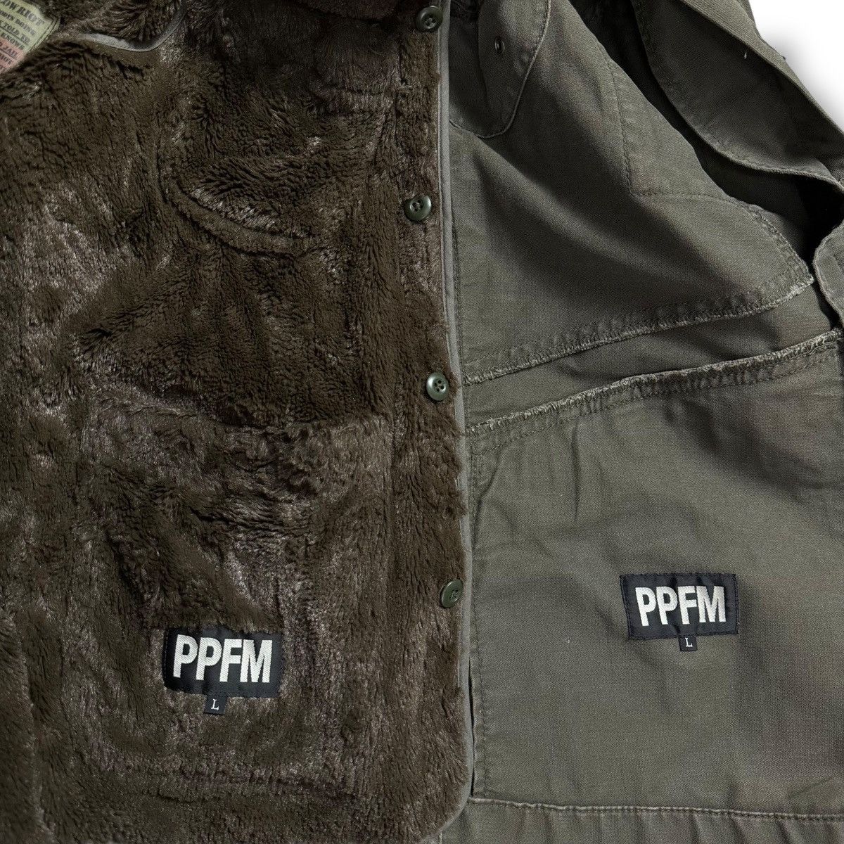 PPFM PPFM IfSixWasNine LGB Gorpcore Tactical Military Fur Jacket Size US L / EU 52-54 / 3 - 20 Thumbnail