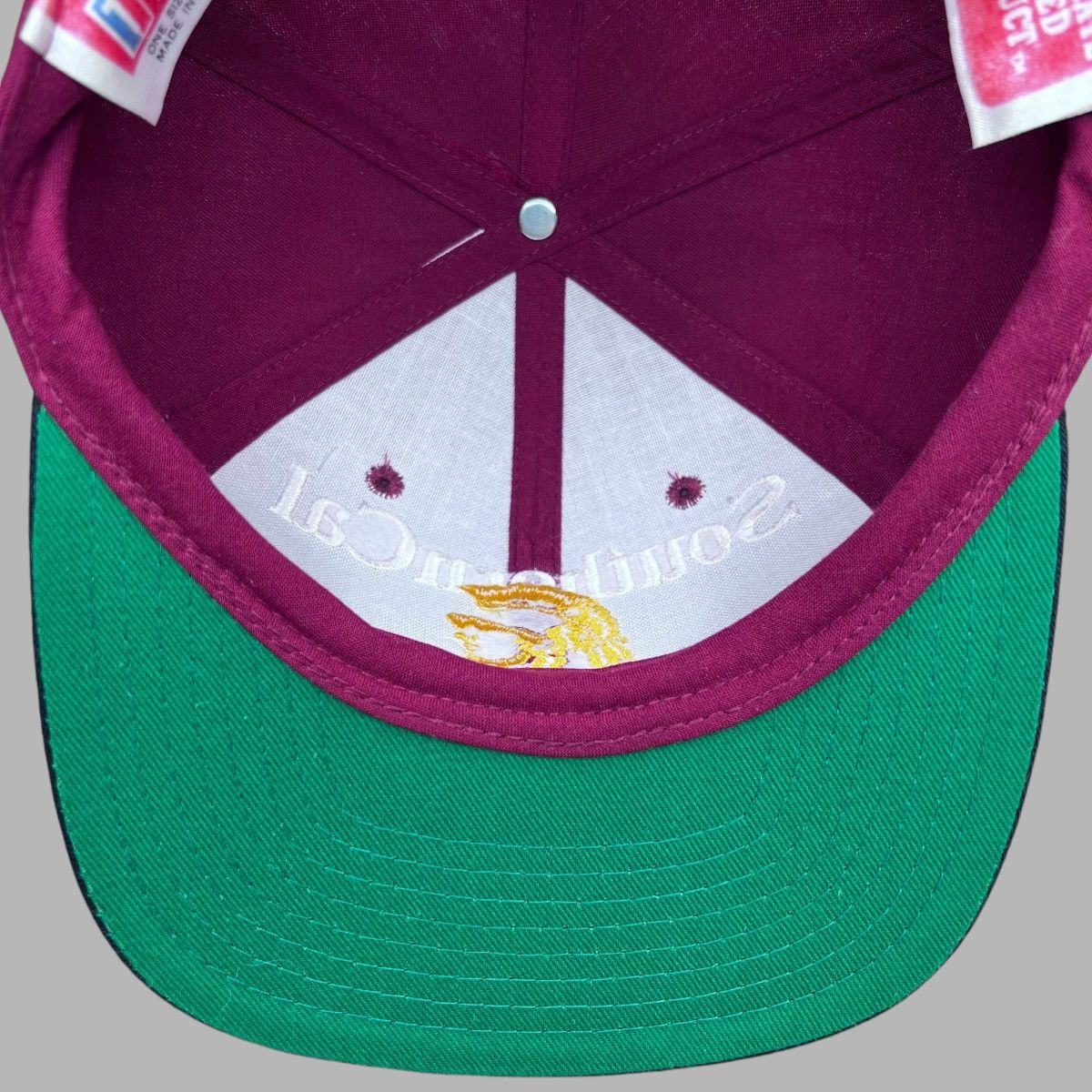 NCAA × Twins Enterprise Inc. × Vintage 90s NCAA USC Trojans Split Bar Twins Enterprise Snapback Size ONE SIZE - 9 Thumbnail