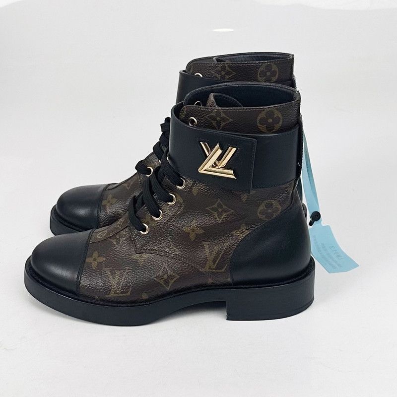 Louis Vuitton Louis Vuitton Wonderland Monogram Short Martin Boots 0079 Size US 6 / IT 36 - 1 Thumbnail