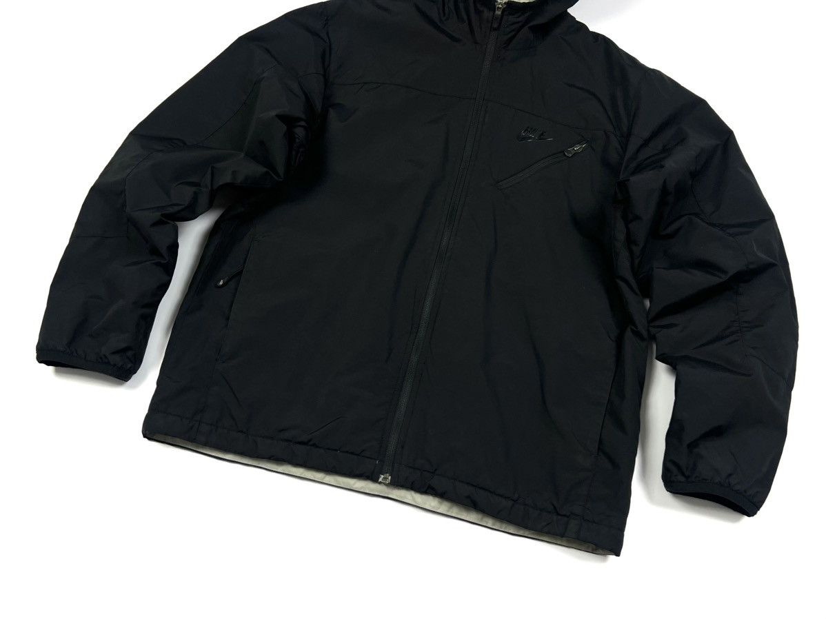 Japanese Brand × Nike × Vintage Vintage Nike Logo Black Casual Y2K Fleece Jacket Size M/L Size US M / EU 48-50 / 2 - 12 Thumbnail