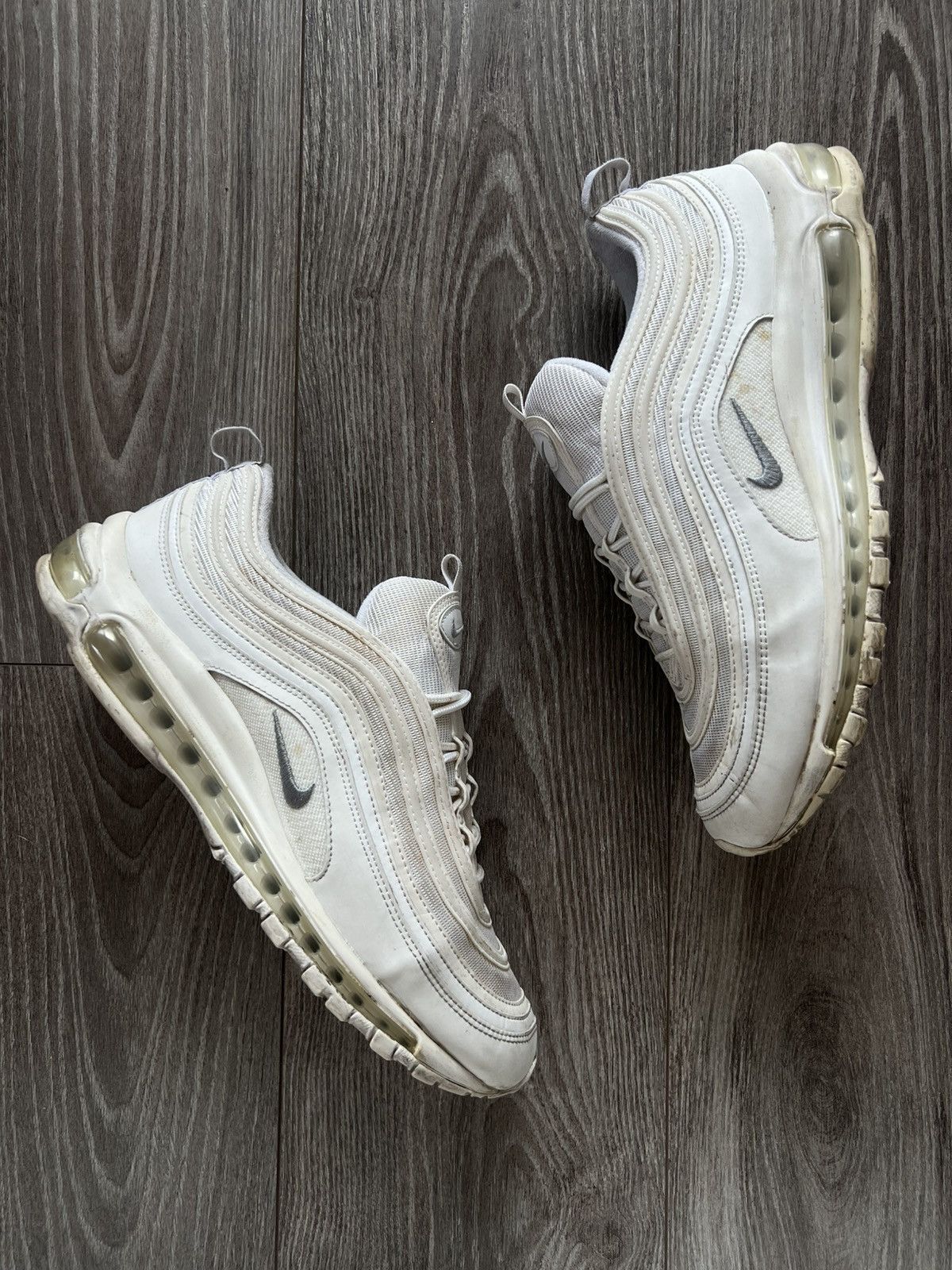 Nike Nike Air Max 97 White Avant Garde Y2k MX Zoom Sneakers Size US 12 / EU 45 - 3 Thumbnail