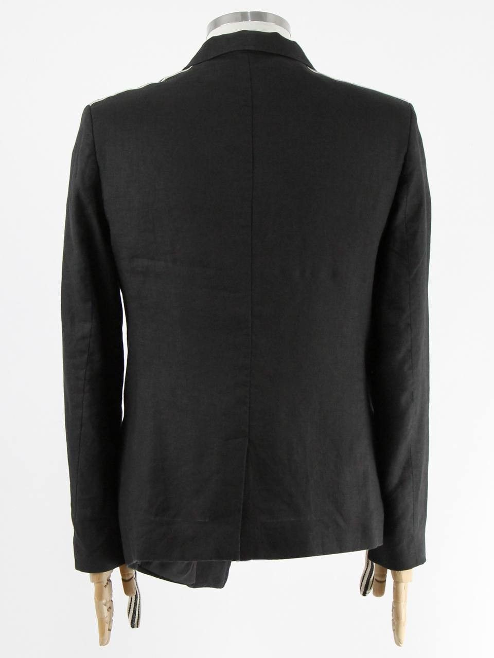 Imperial IMPERIAL Linen black jacket Size 50R - 3 Thumbnail