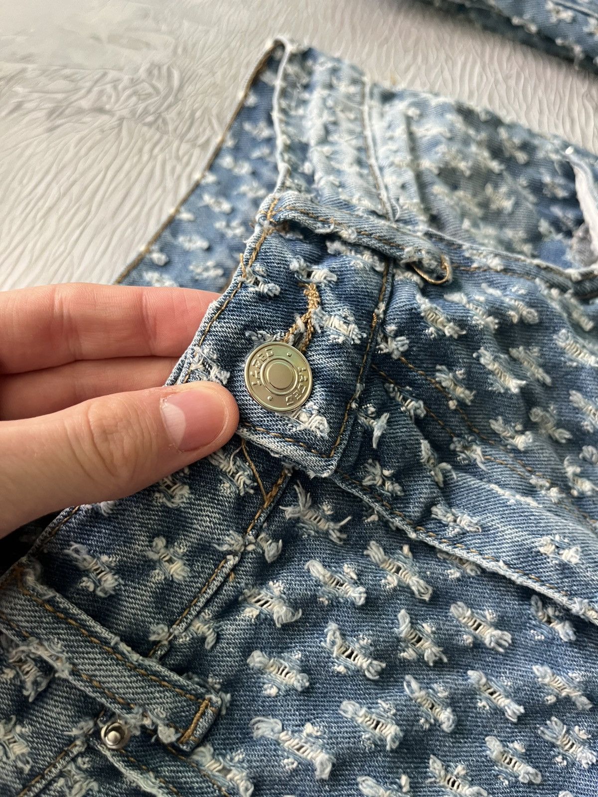 Jaded London Jaded London Denim Avant Garde Jeans Streetwear Japanese Size US 30 / EU 46 - 3 Thumbnail
