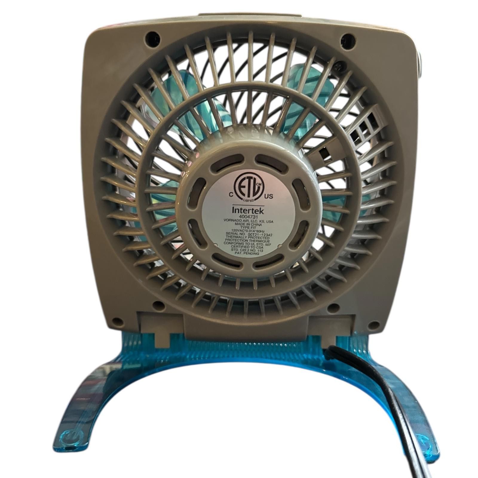 Other Vornado Vintage Table Fan Blue and Beige FAST Size ONE SIZE - 2 Thumbnail