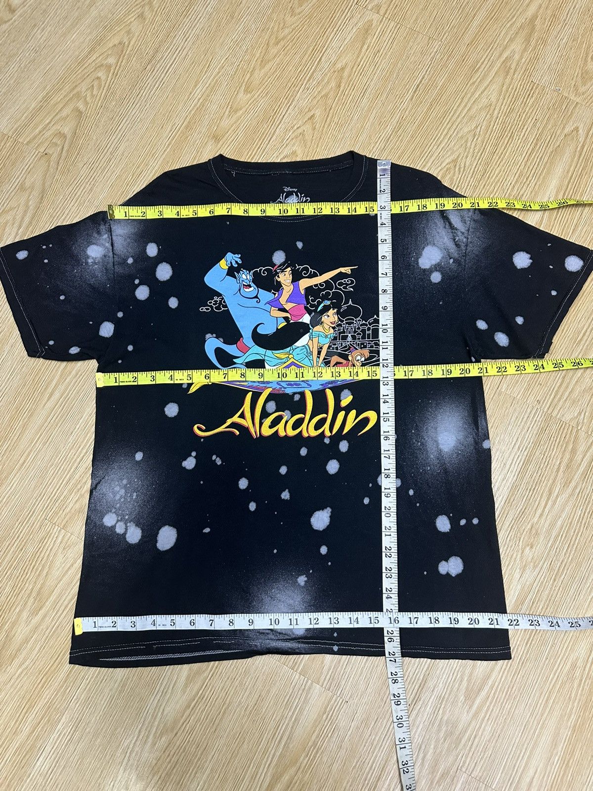 Cartoon Network × Disney Disney Aladdin Full Print Tshirt A556 Size US L / EU 52-54 / 3 - 4 Thumbnail