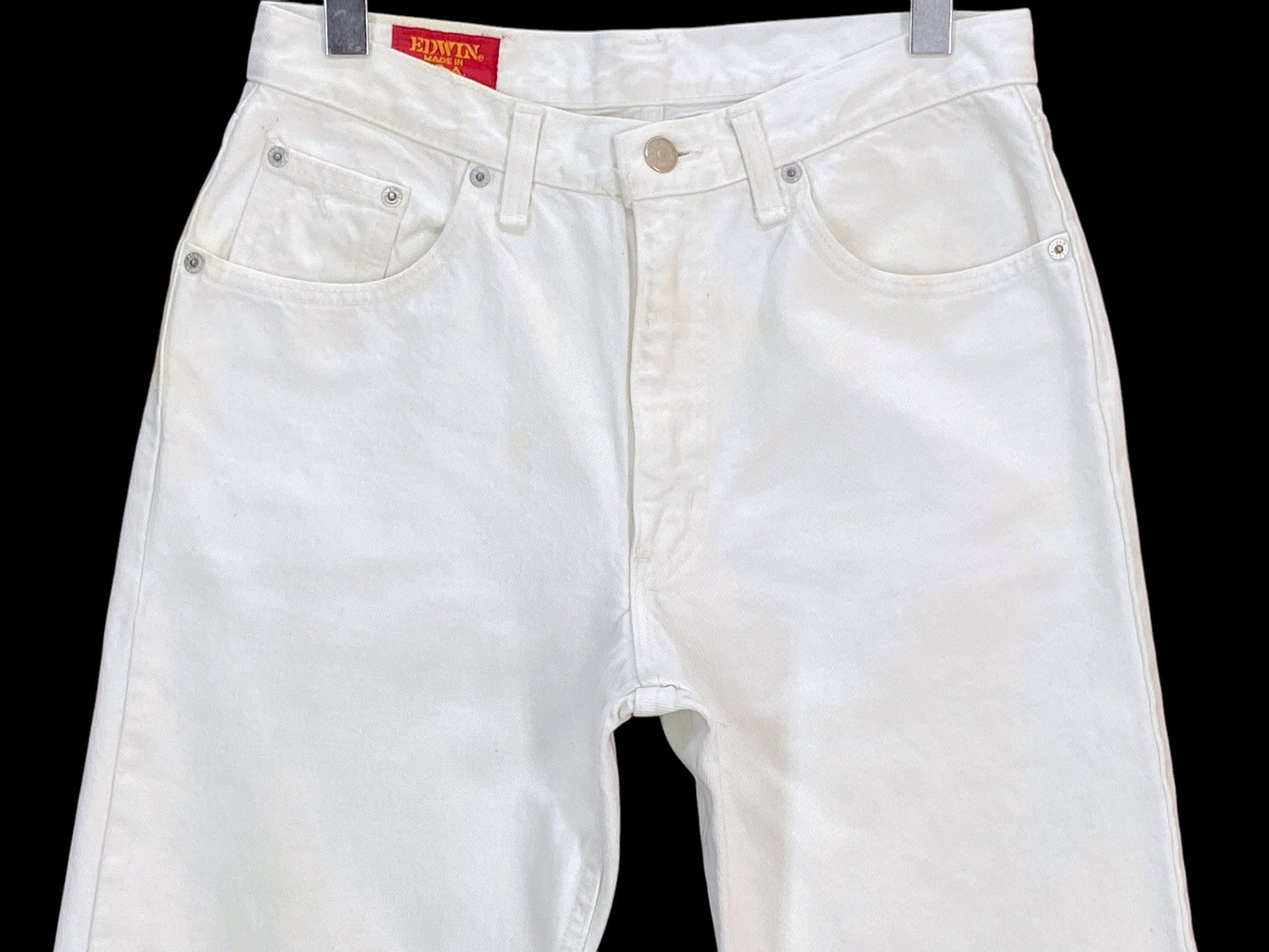 Edwin × Japanese Brand Edwin Jeans White Jeans Size US 29 - 3 Thumbnail