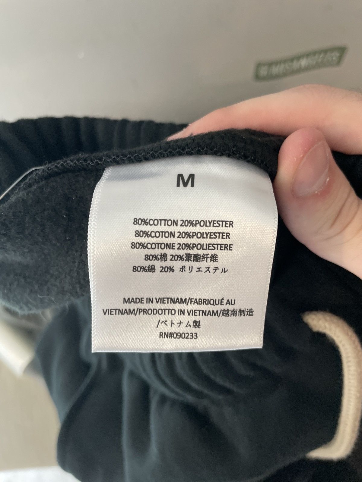 Essentials × Fear of God Fear of God Essentials Black Collection Sweat Pants M Size US 32 / EU 48 - 5 Thumbnail
