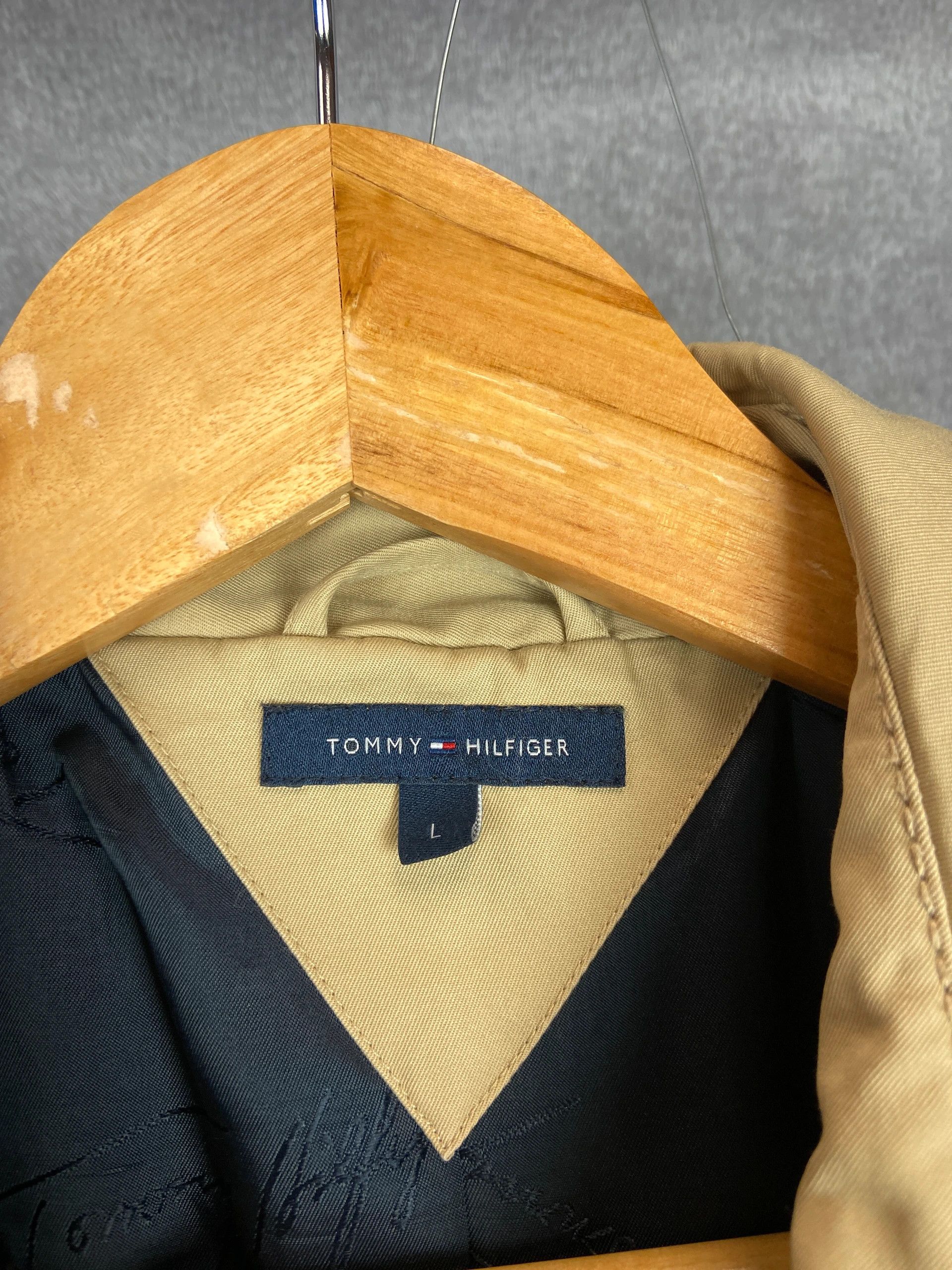 Tommy Hilfiger Tommy Hilfiger Beige Trench Coat L Size L / US 10 / IT 46 - 3 Thumbnail
