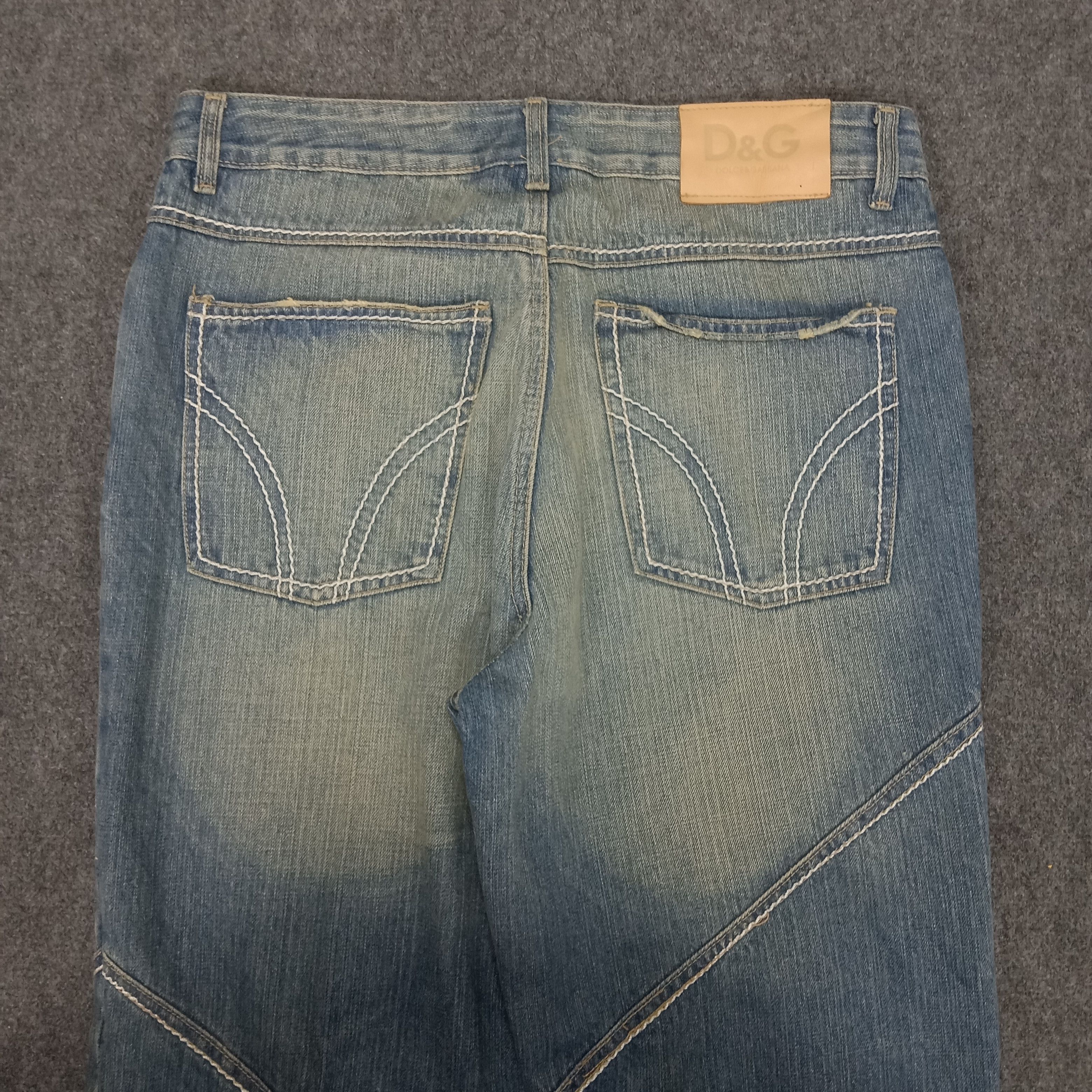 Dolce & Gabbana Dolce & Gabbana Italian Brand Distressed Denim Jeans Size US 34 / EU 50 - 7 Thumbnail