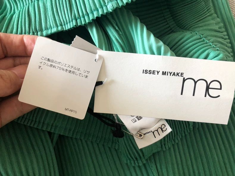 Issey Miyake issey miyake size:one size Green pleated pants Size 42" / US 20 - 6 Thumbnail