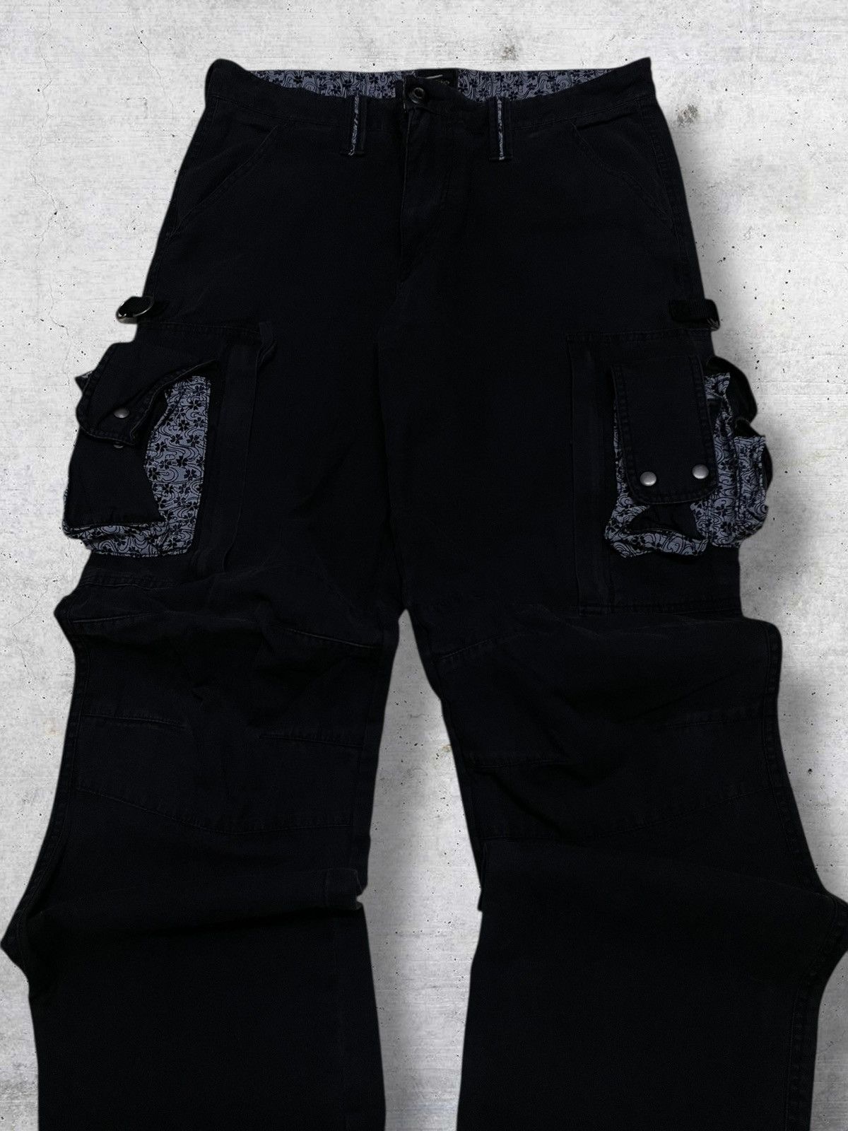PPFM VINTAGE JAPAN TRADITIONAL 90S OG DESIGNER UTILITY CARGO PANT Size US 34 / EU 50 - 4 Thumbnail