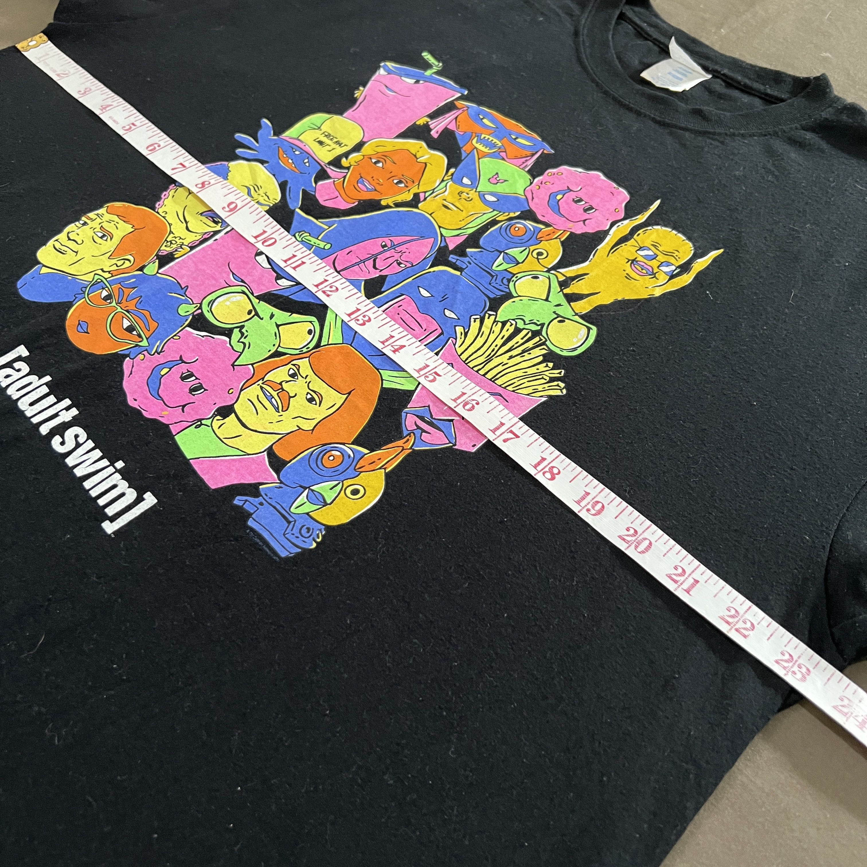 Cartoon Network × Vintage Vintage Cartoon Network Adult Swim Promo Tee Shirt Size US XL / EU 56 / 4 - 7 Thumbnail