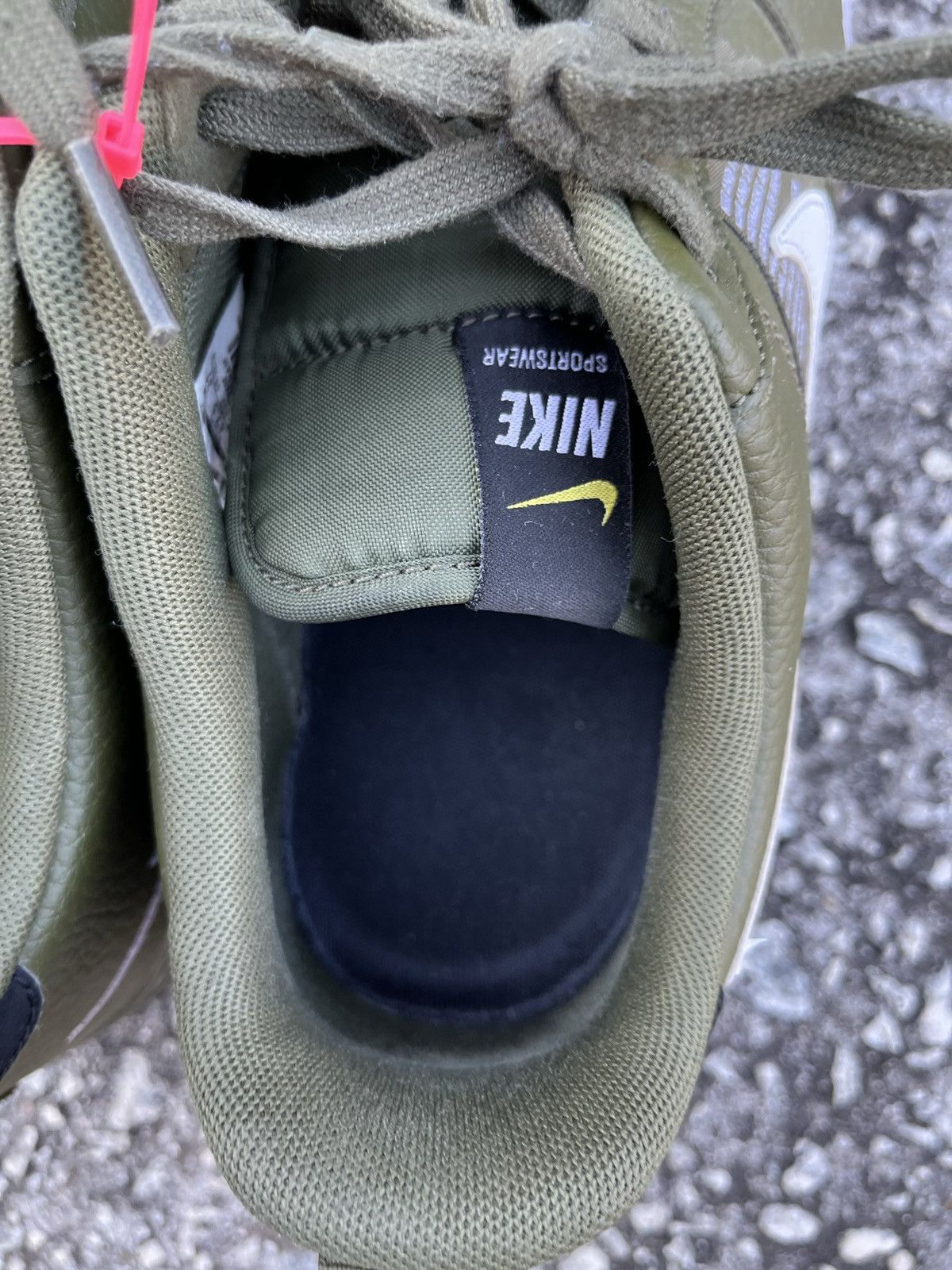 Nike Nike Air Force 1 07 LV8 Utility Olive Canvas Size US 13 / EU 46 - 12 Thumbnail
