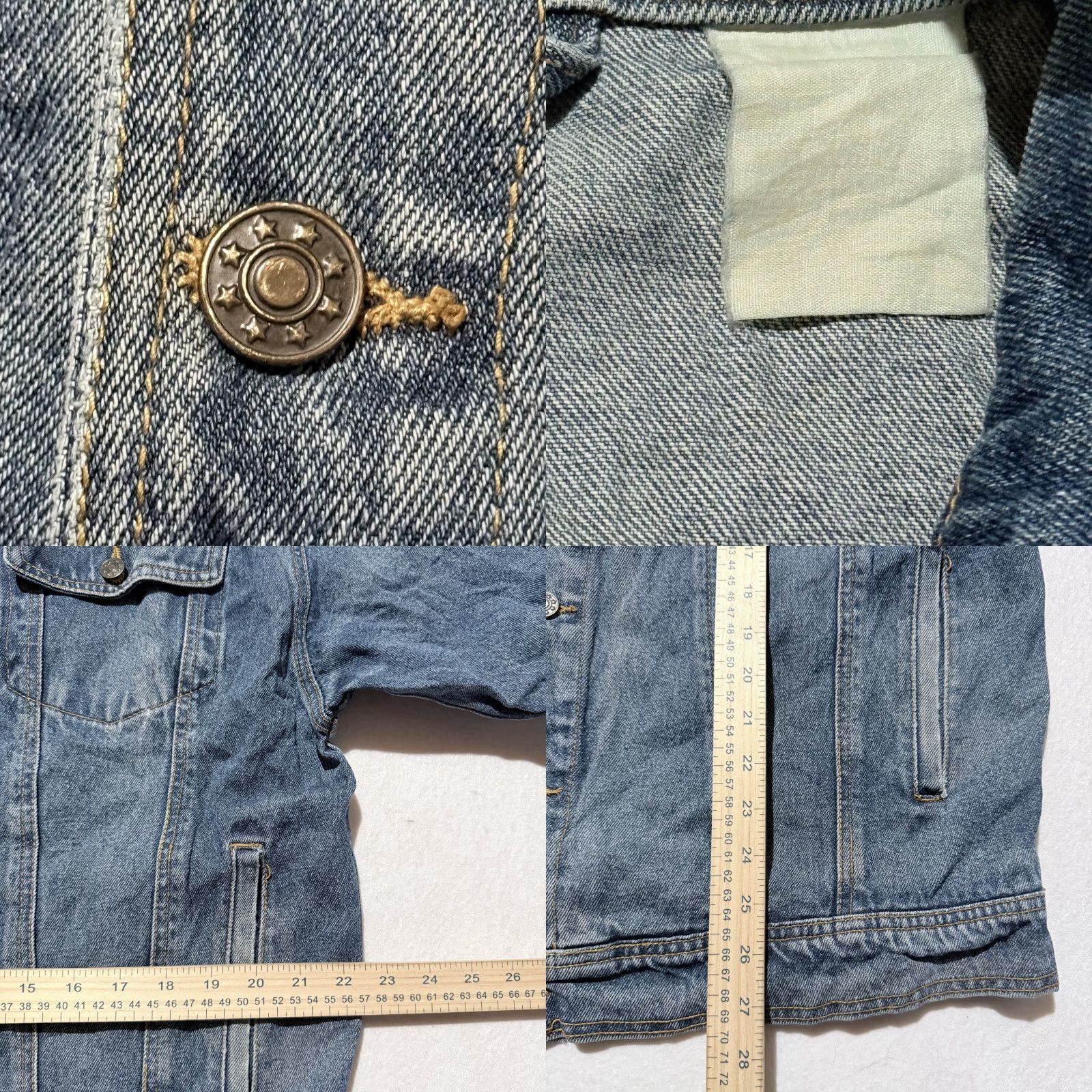 Vintage VINTAGE Trump Marina Hotel Casino Trucker Jacket Men Blue Denim Retro Y2K Large Size US L / EU 52-54 / 3 - 9 Thumbnail