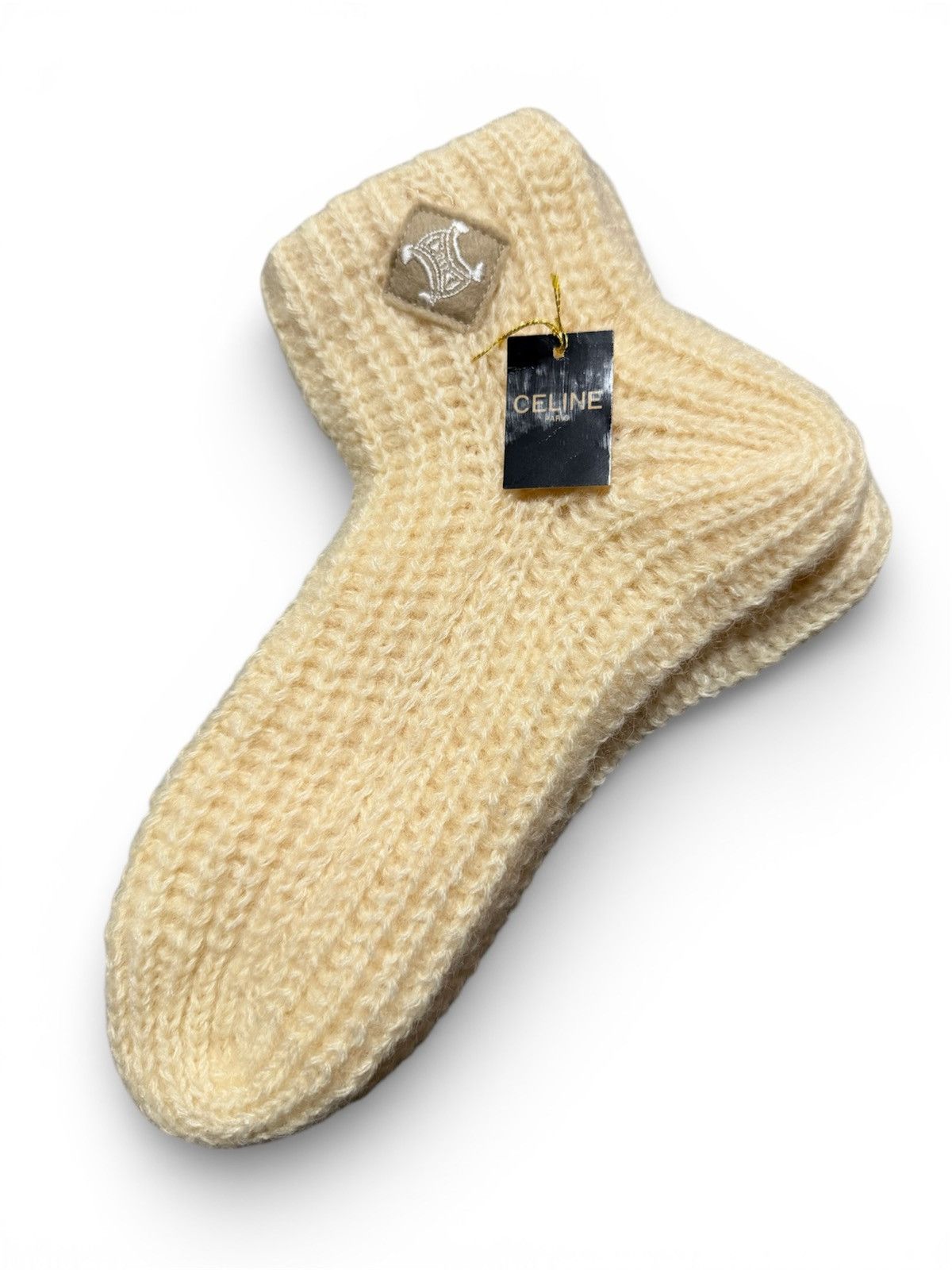 Luxury Chunky Knit Celine Wool Blend Socks