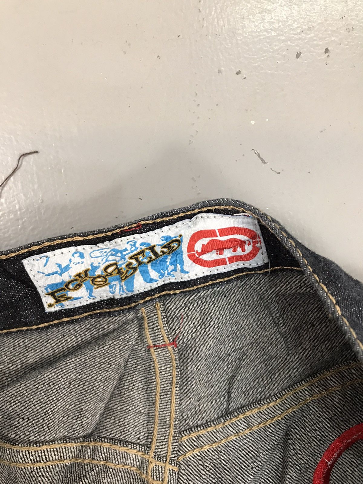Ecko Unltd. × Vintage Vintage Ecko UNLTD crazy boy printed denim Size US 40 / EU 56 - 7 Thumbnail